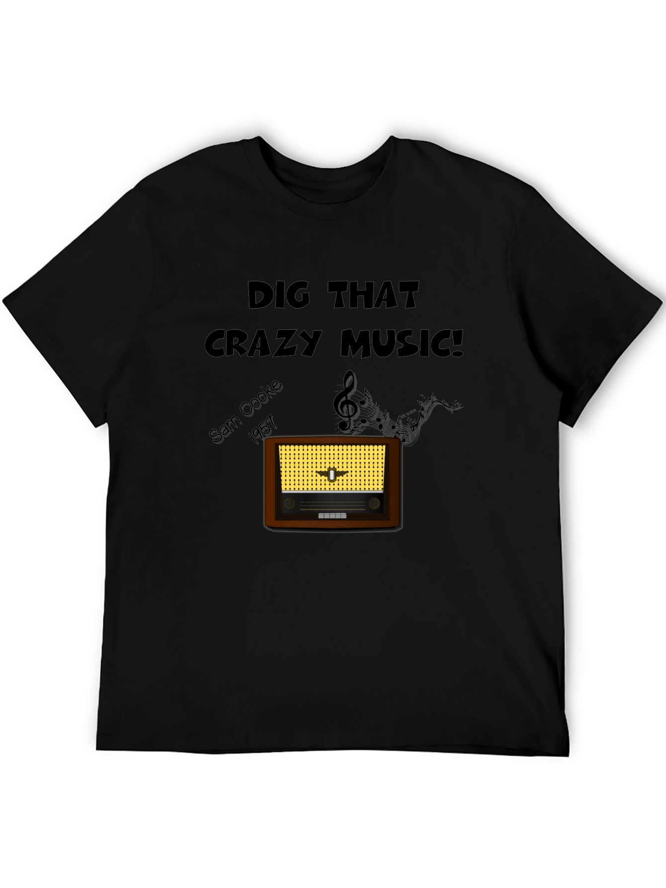 Retro Music T-Shirt - Dig That Crazy Music!