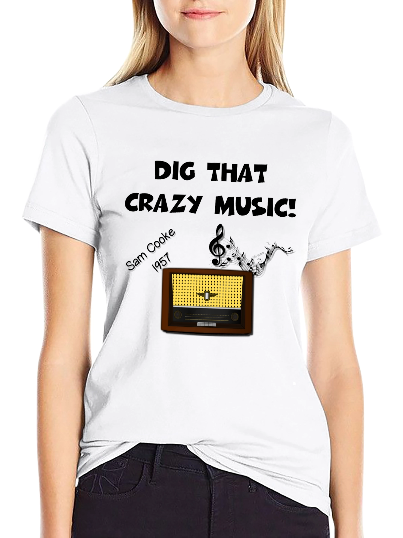 Retro Music T-Shirt - Dig That Crazy Music!