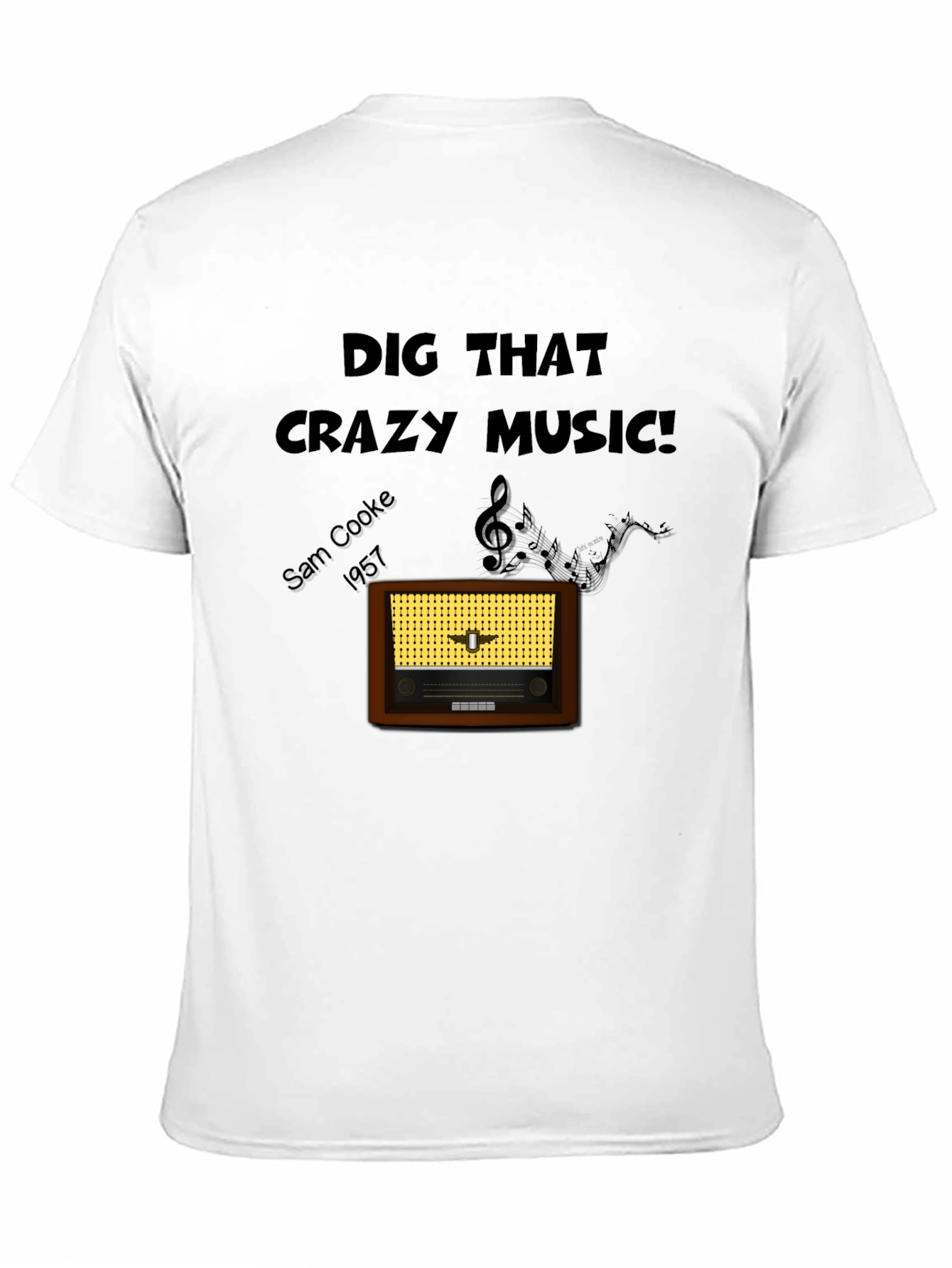 Retro Music T-Shirt - Dig That Crazy Music!