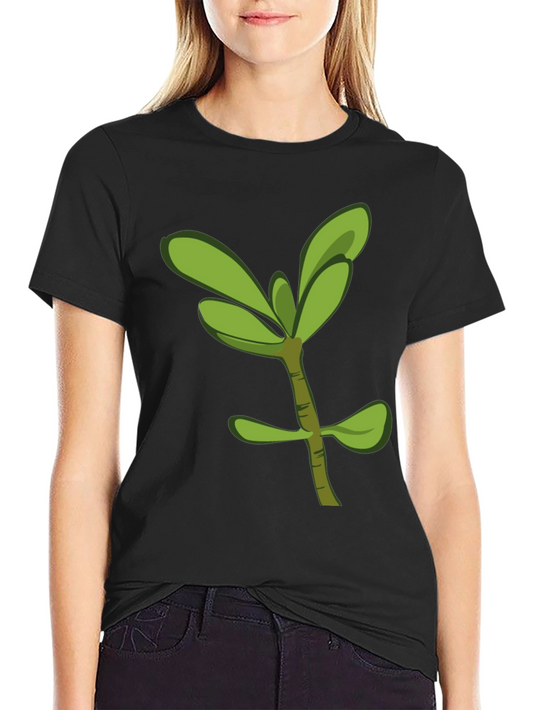 Green Sprout Graphic T-Shirt - Casual Style