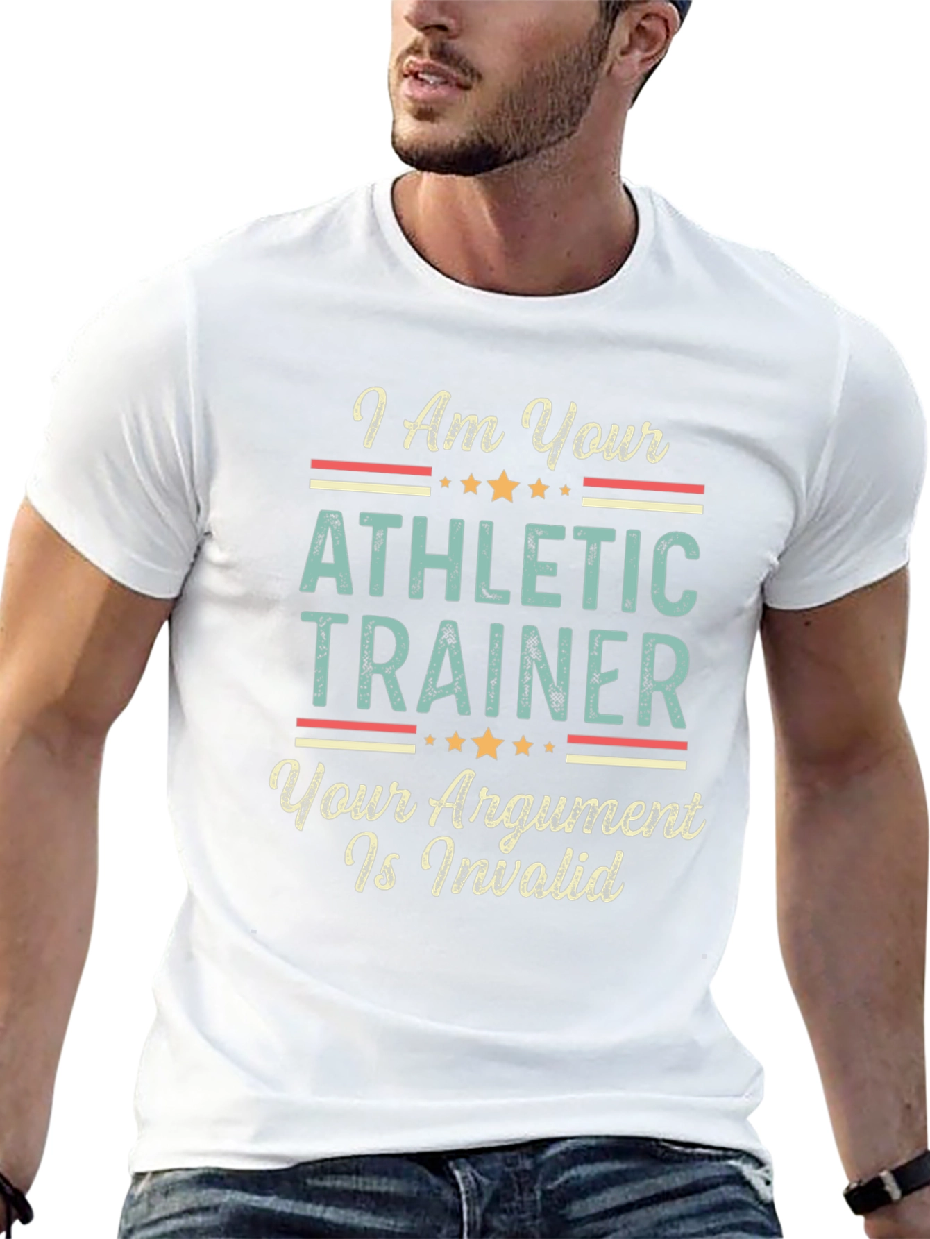 Athletic Trainer T-Shirt - Argument Invalid Funny Tee