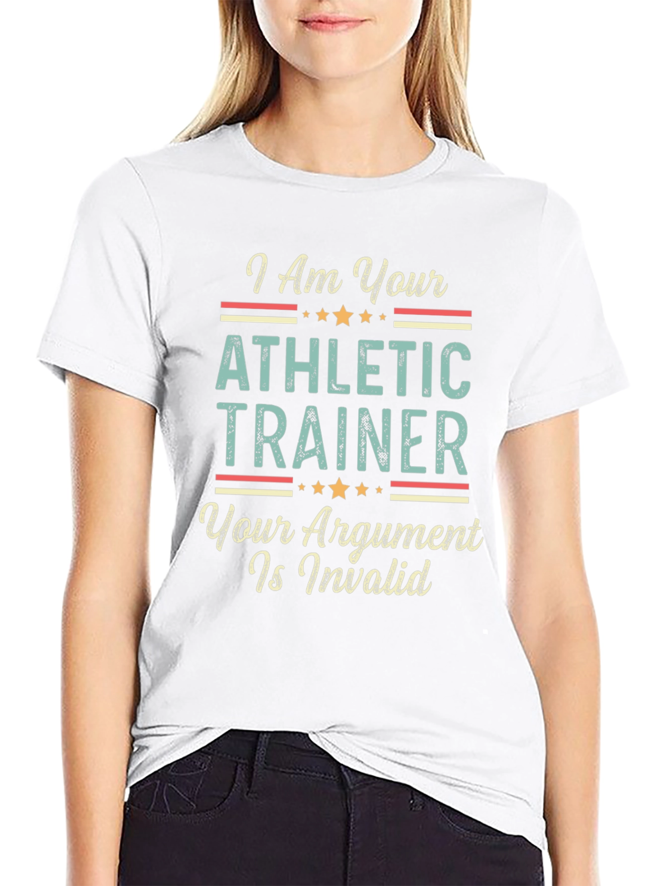 Athletic Trainer T-Shirt - Argument Invalid Funny Tee