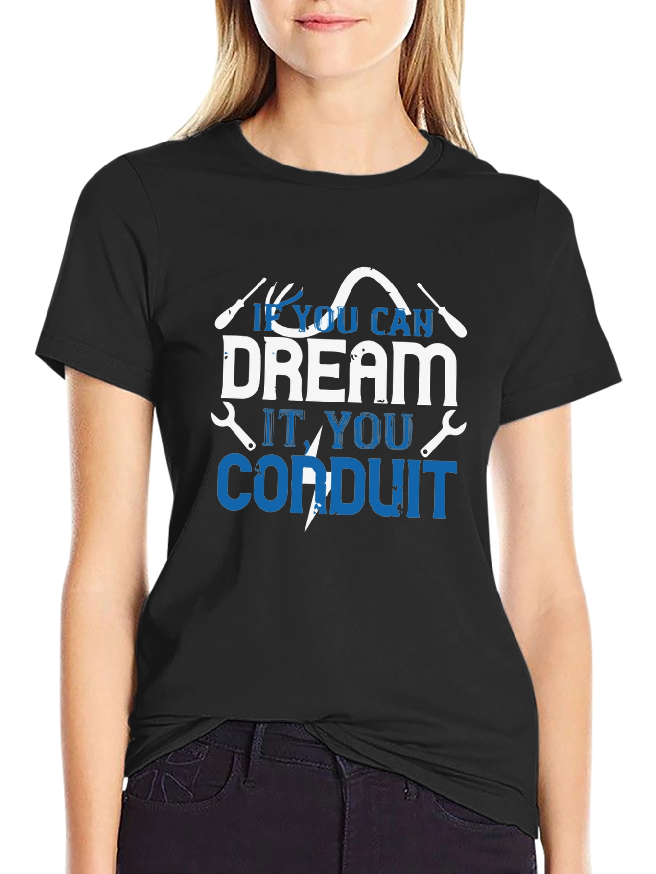 Dream Conduit T-Shirt - Electrician Gift
