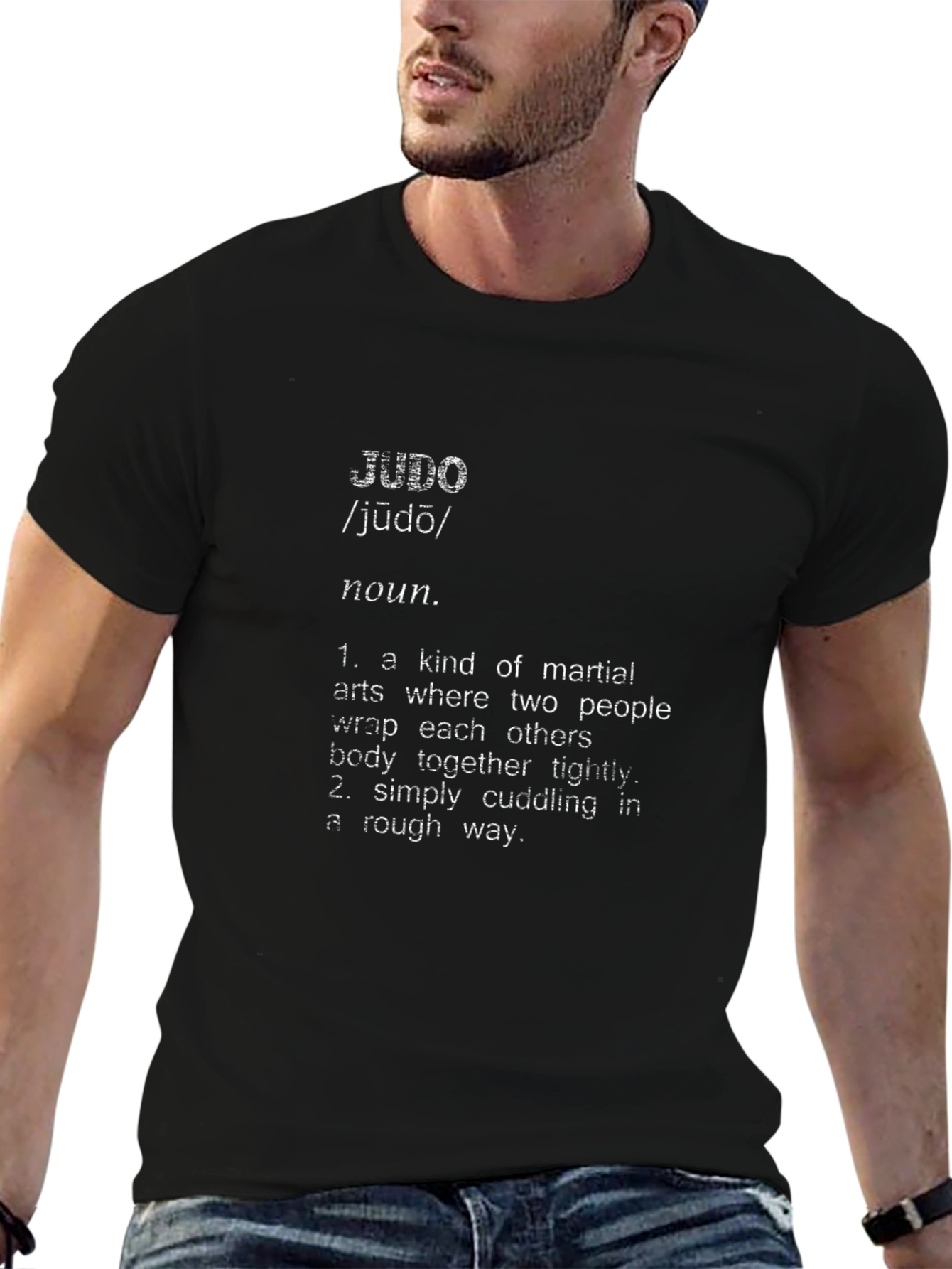 Judo Definition Graphic Tee - Martial Arts T-Shirt