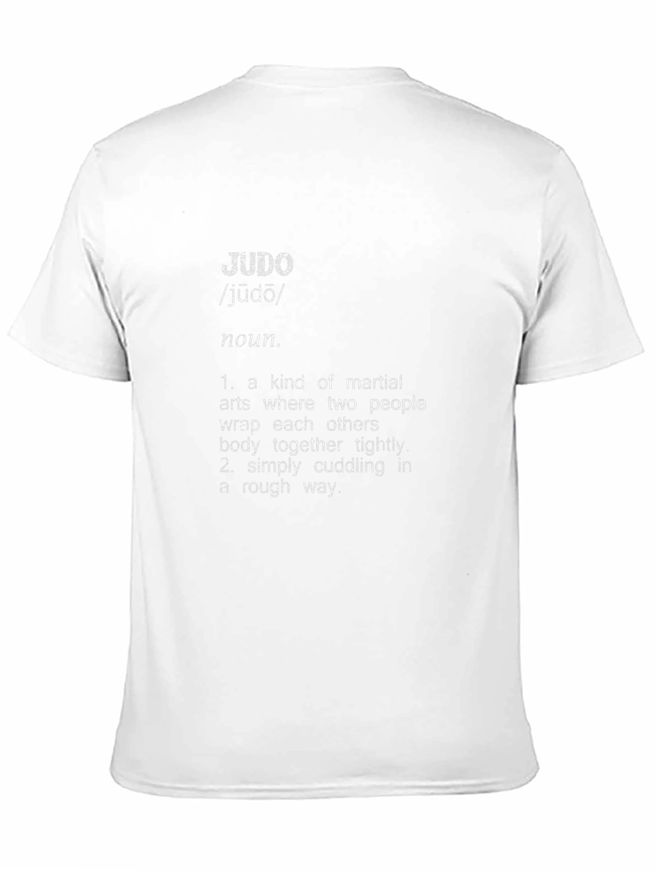 Judo Definition Graphic Tee - Martial Arts T-Shirt