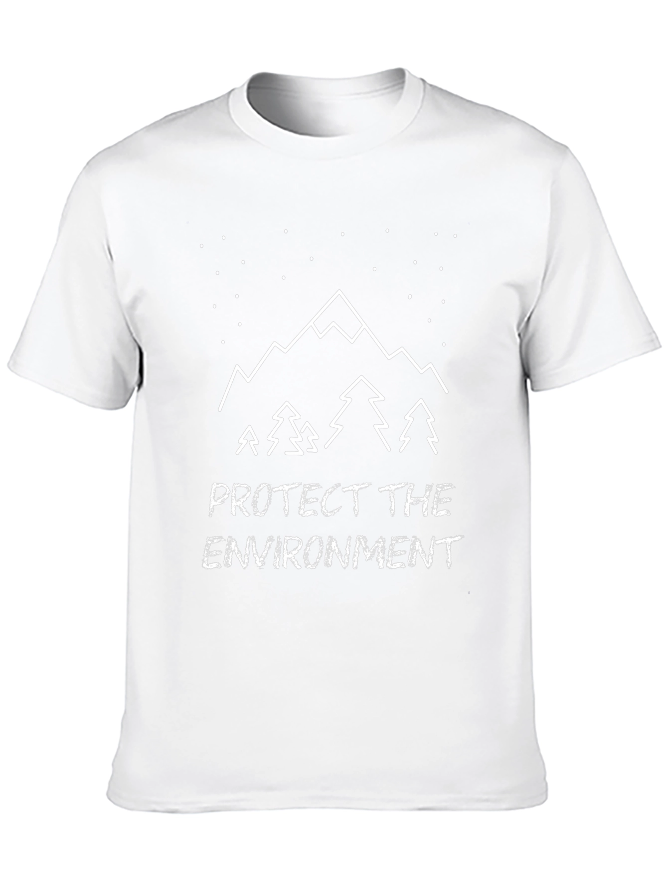 Protect the Environment Mountain Graphic Tee