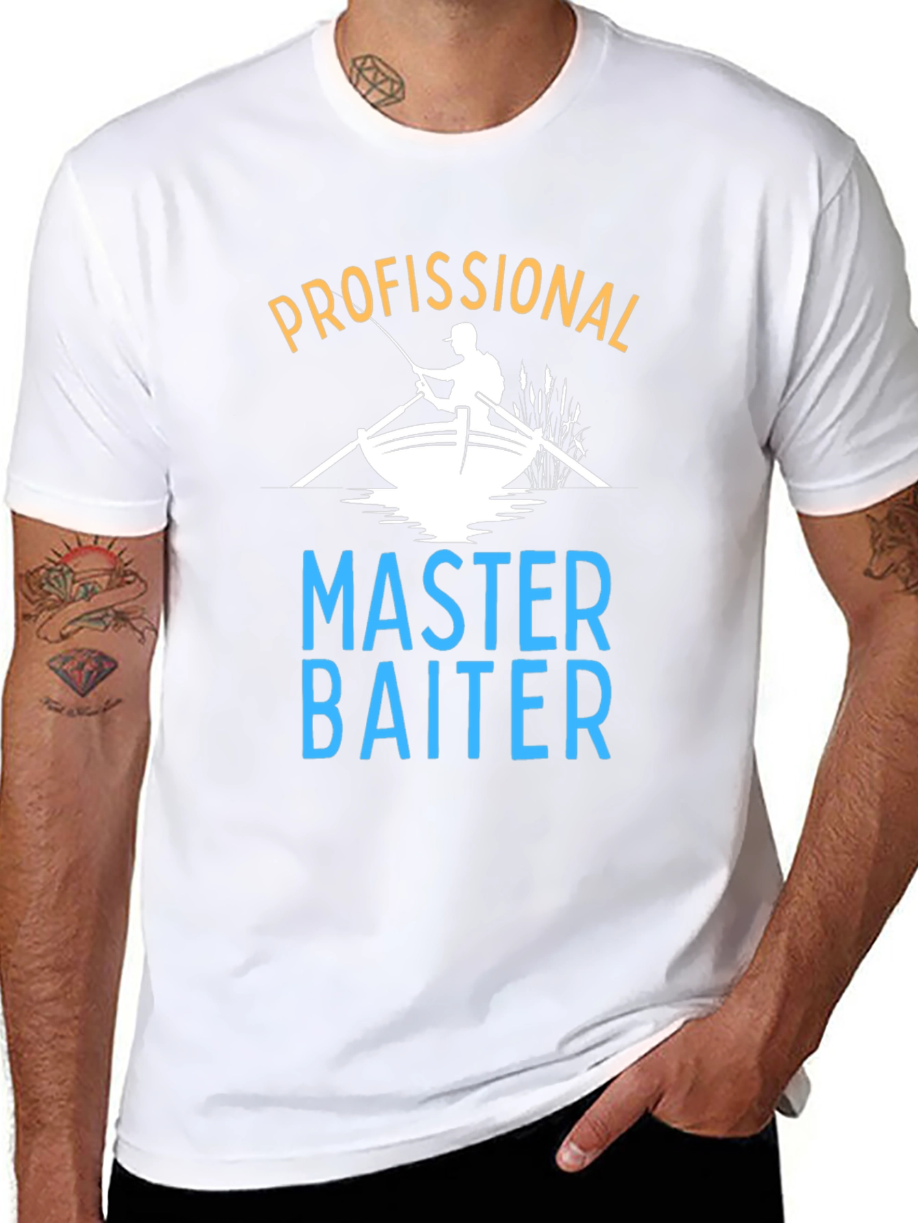 Professional Master Baiter Fishing T-Shirt