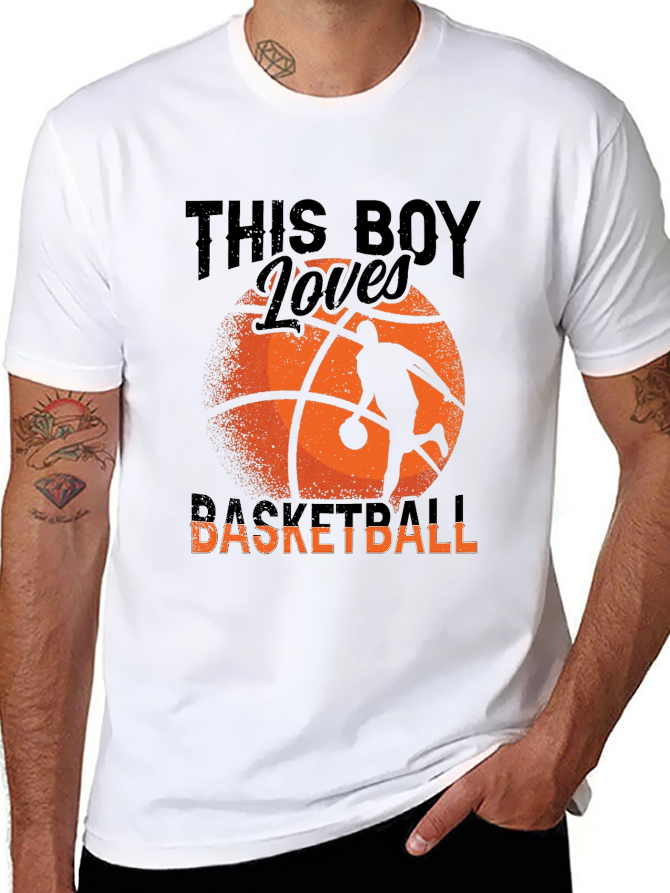 Basketball Lovers Graphic Tee