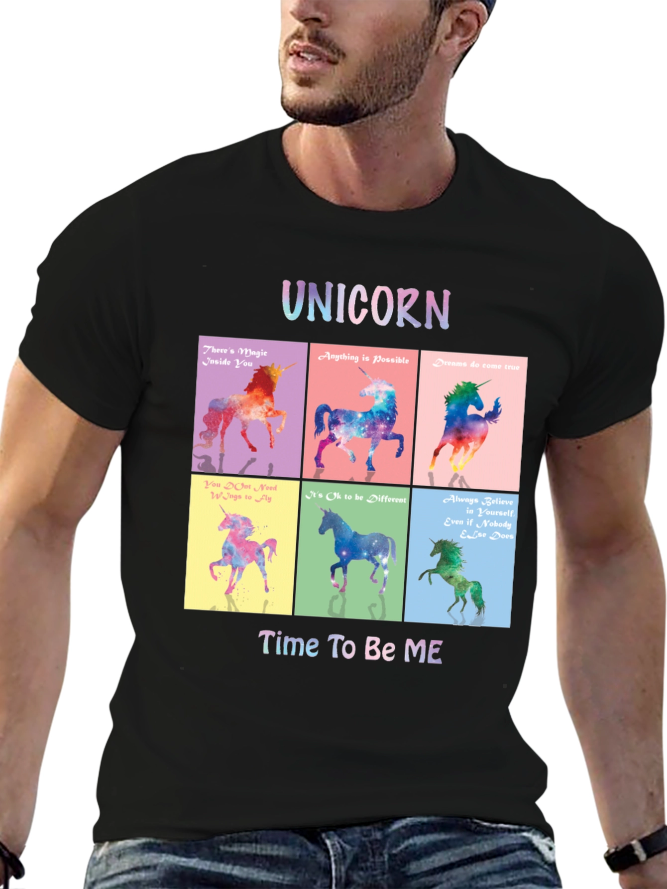 Unicorn Time to Be ME T-Shirt