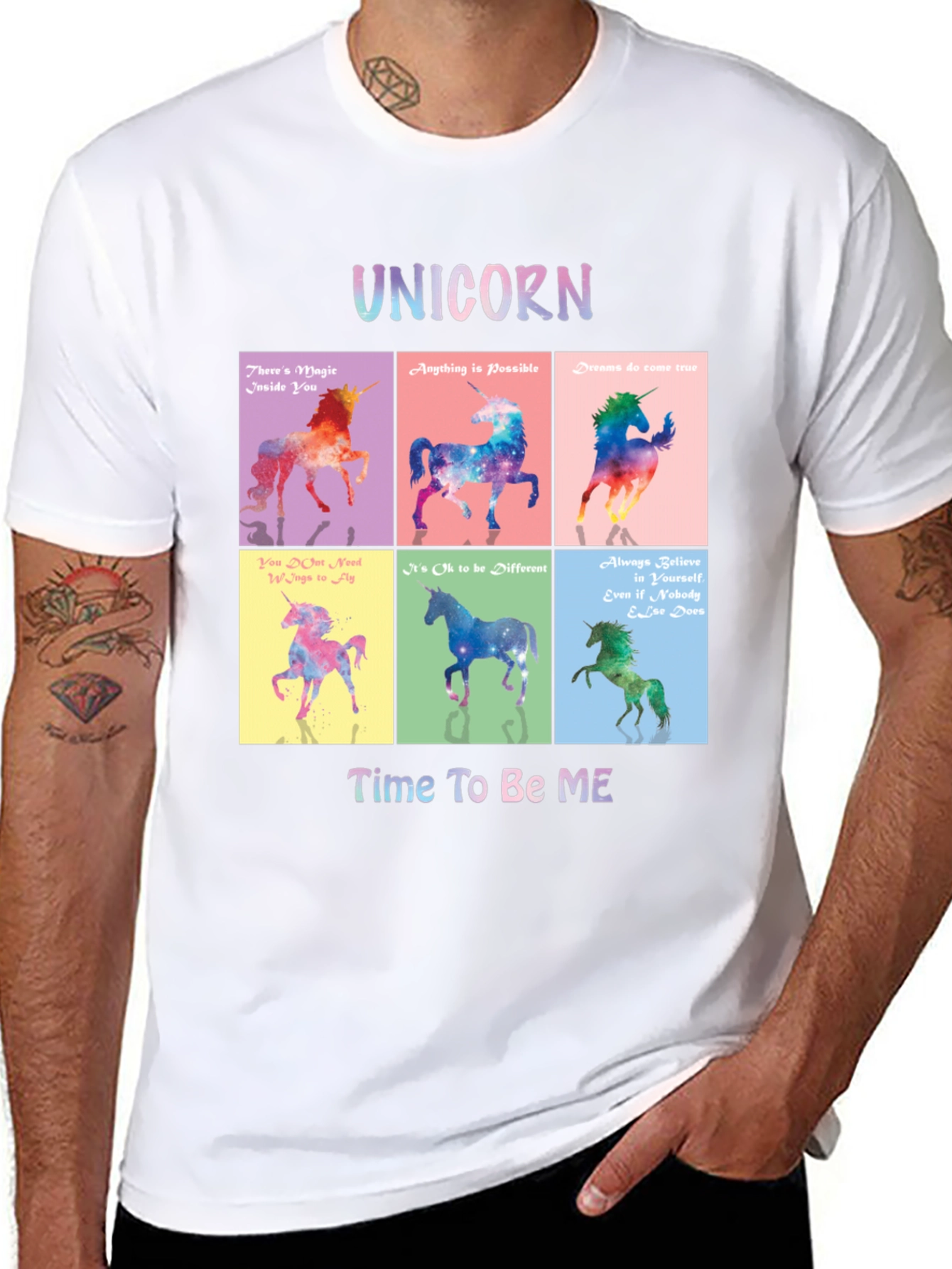 Unicorn Time to Be ME T-Shirt