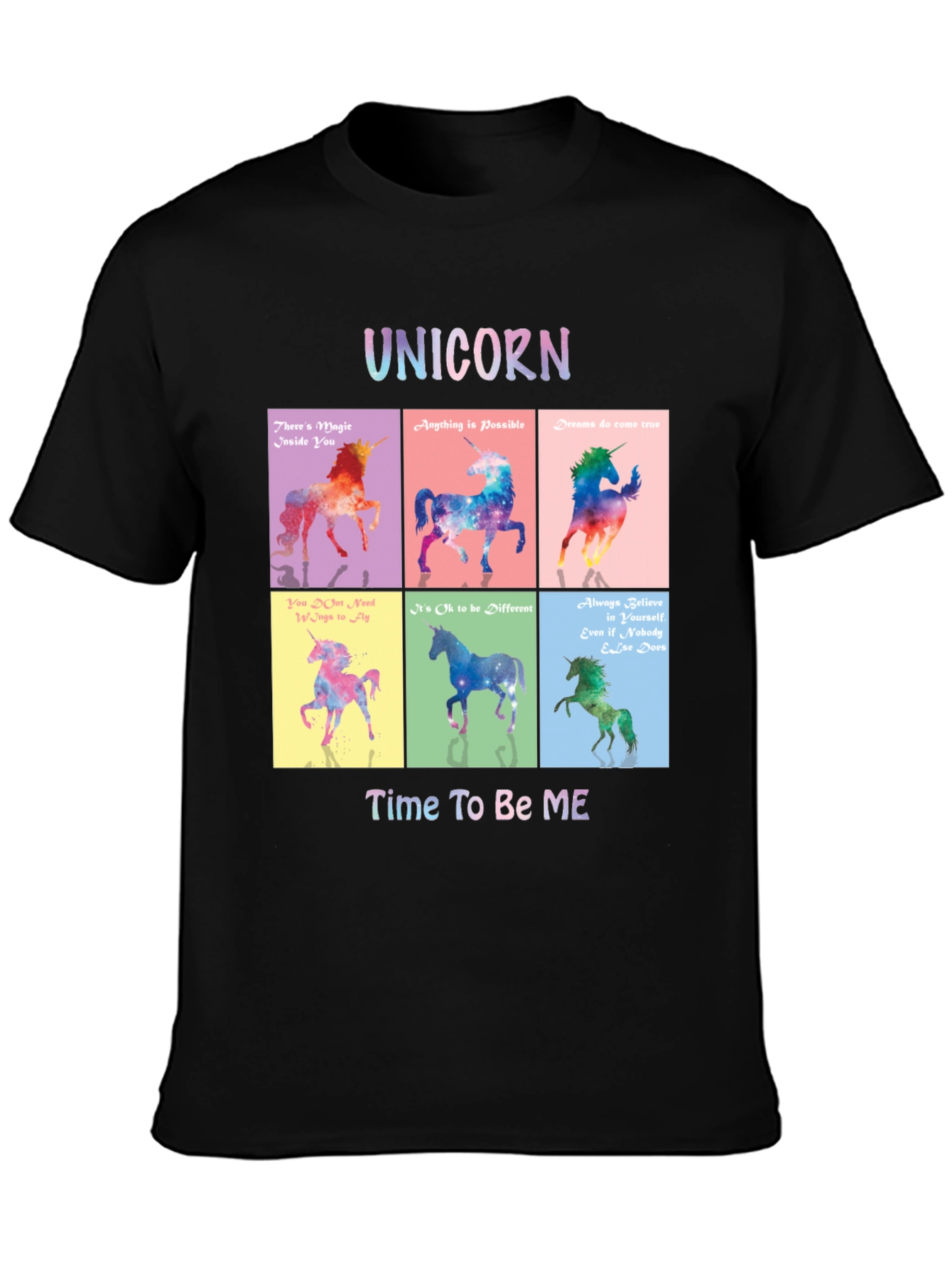 Unicorn Time to Be ME T-Shirt