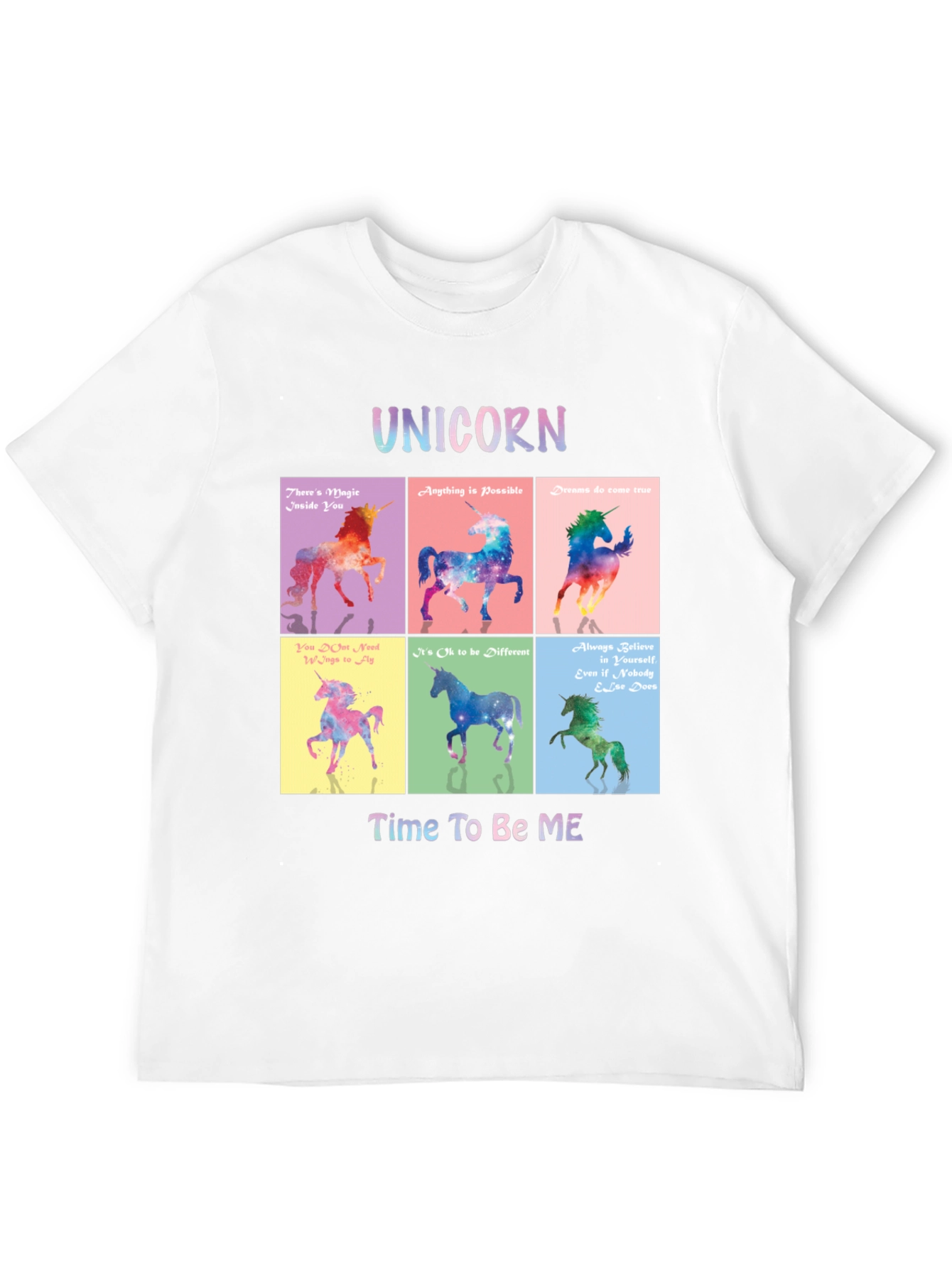 Unicorn Time to Be ME T-Shirt