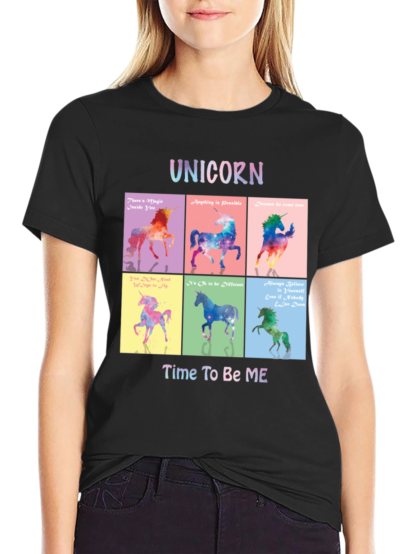Unicorn Time to Be ME T-Shirt