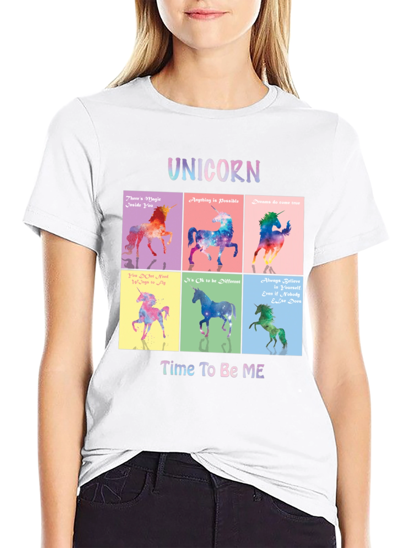 Unicorn Time to Be ME T-Shirt