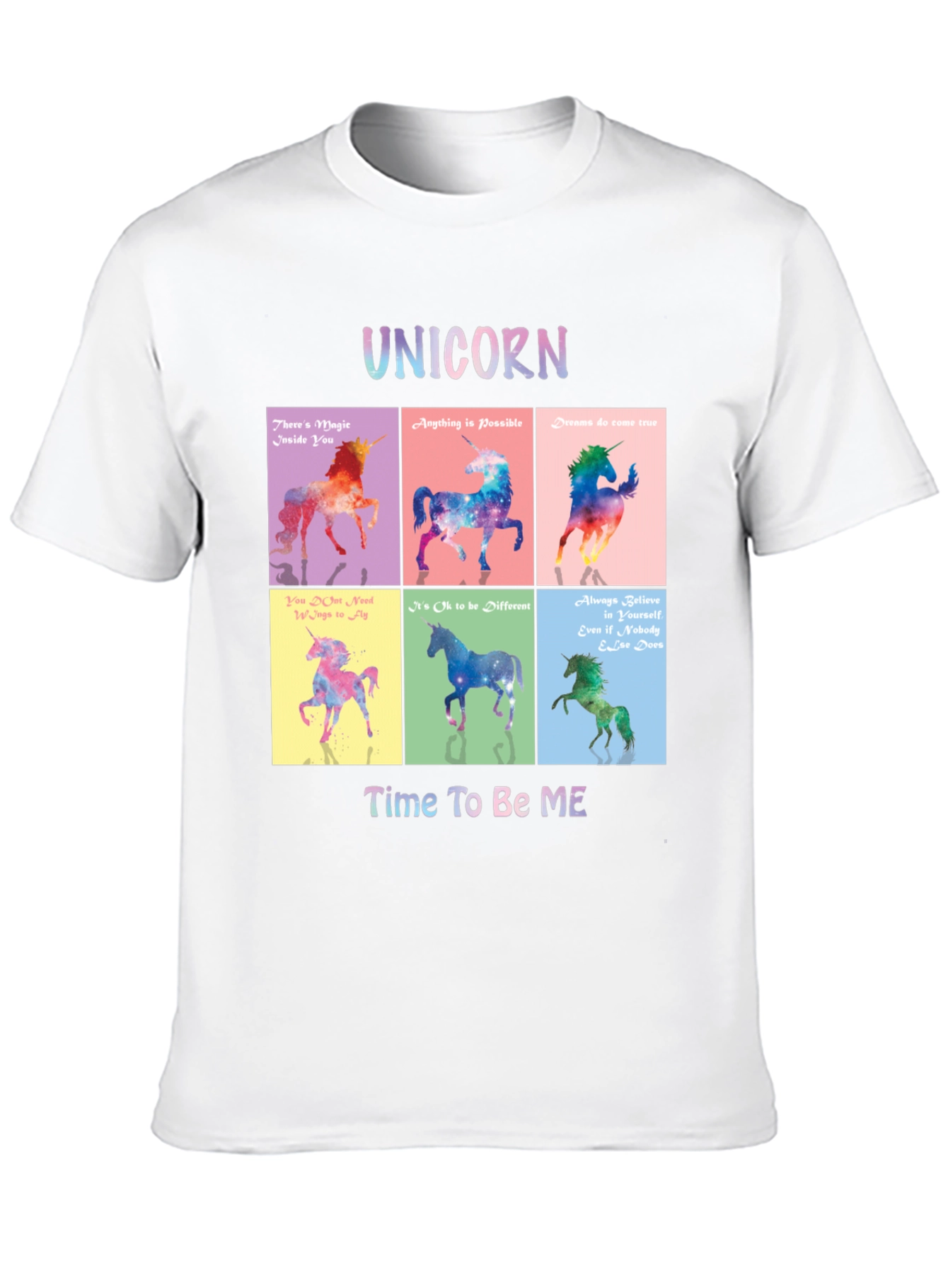 Unicorn Time to Be ME T-Shirt