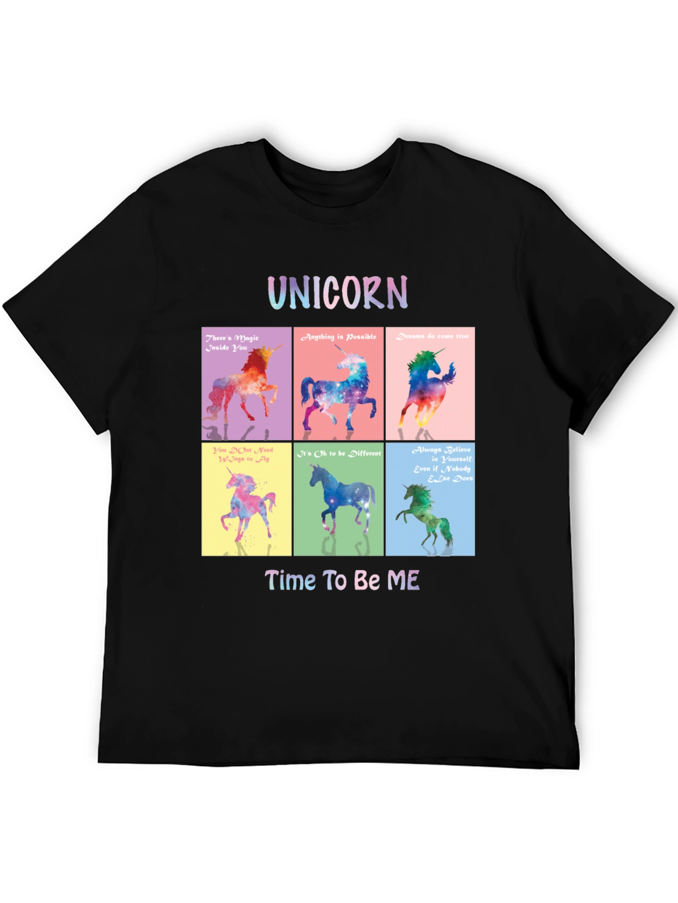 Unicorn Time to Be ME T-Shirt