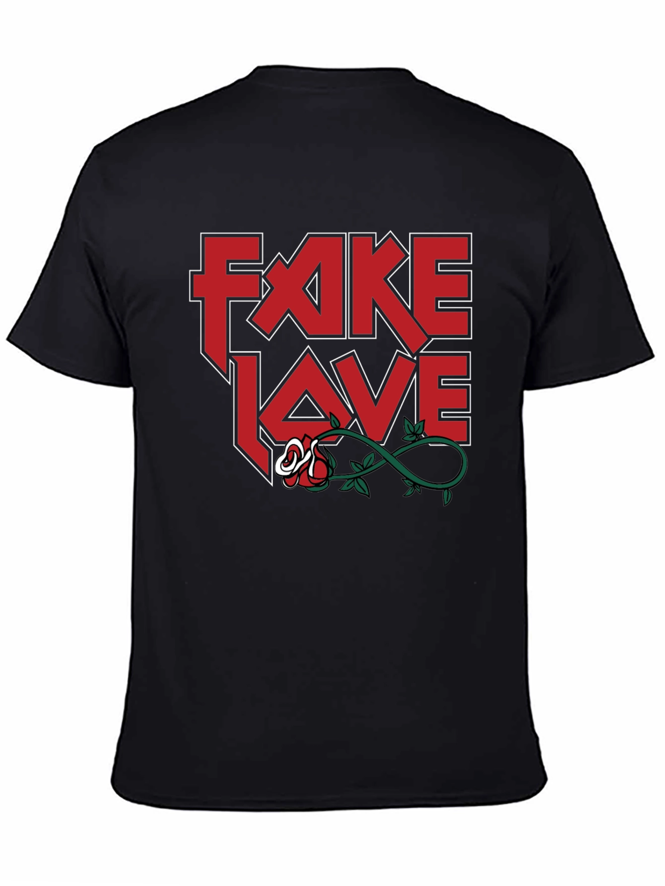Fake Love T-Shirt - Rock Inspired Graphic Tee