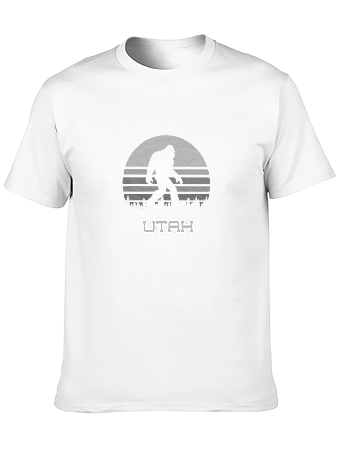 Utah Bigfoot T-Shirt - Sasquatch Graphic Tee
