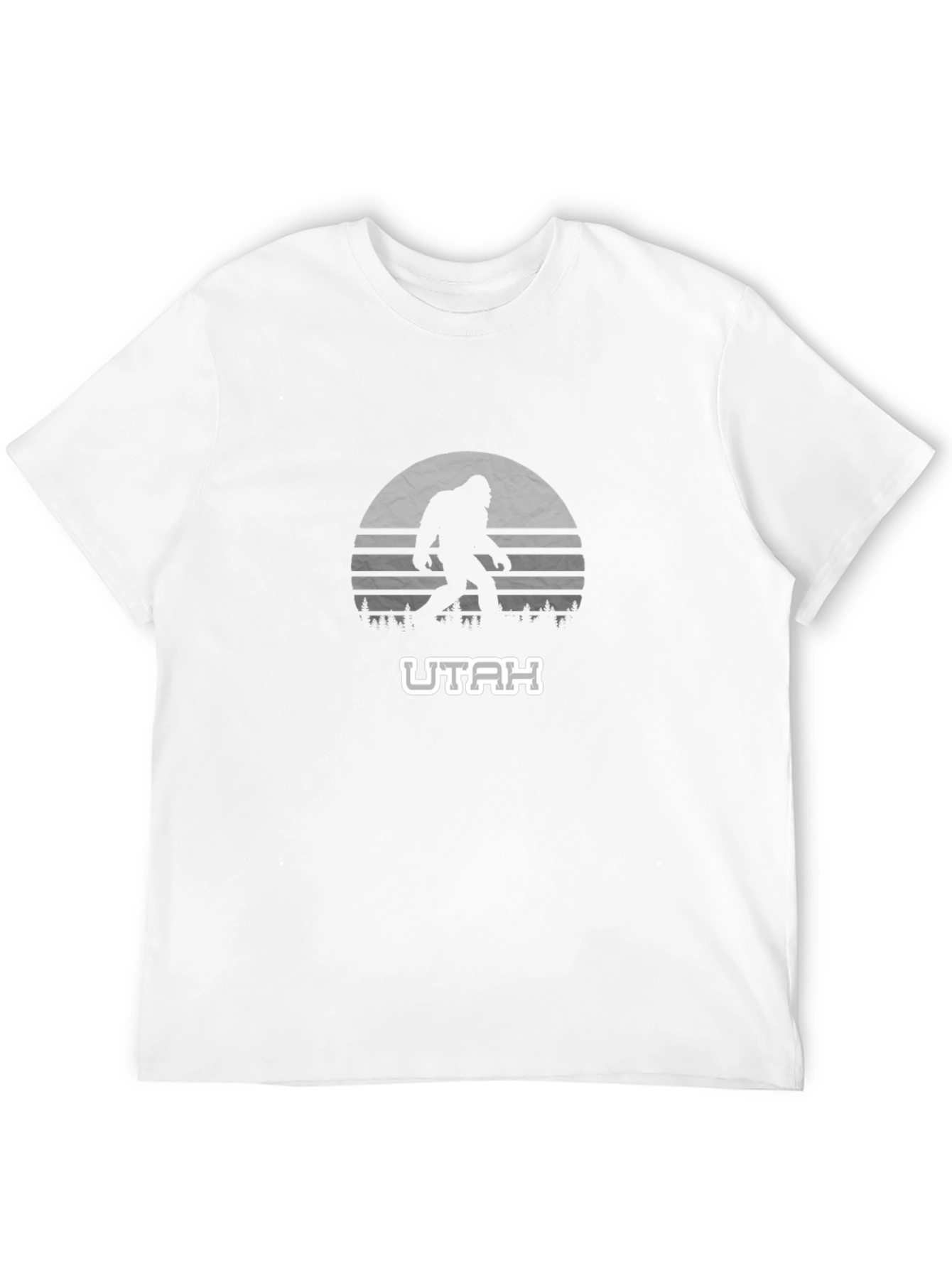 Utah Bigfoot T-Shirt - Sasquatch Graphic Tee