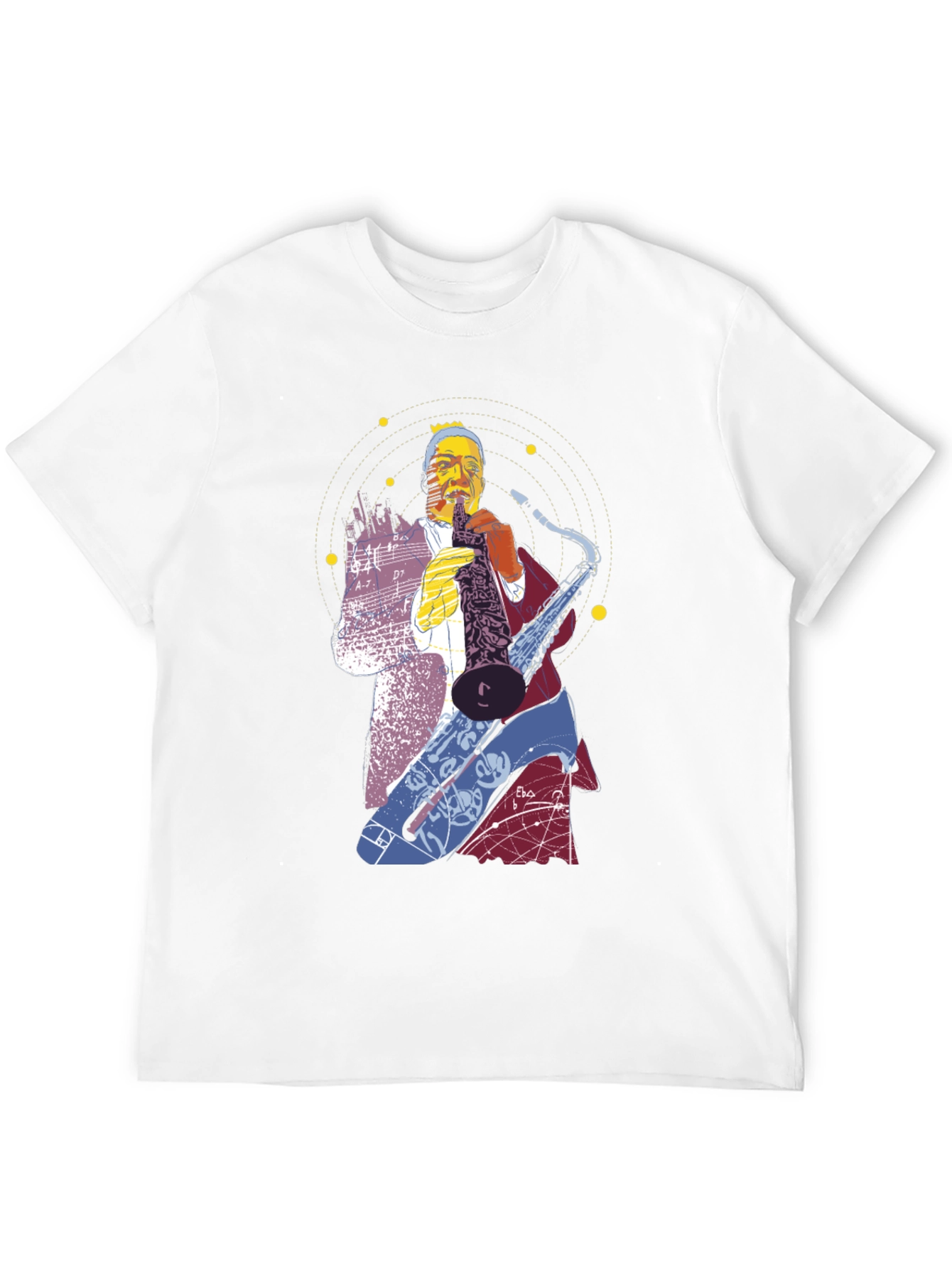 Jazz Saxophone Graphic T-Shirt