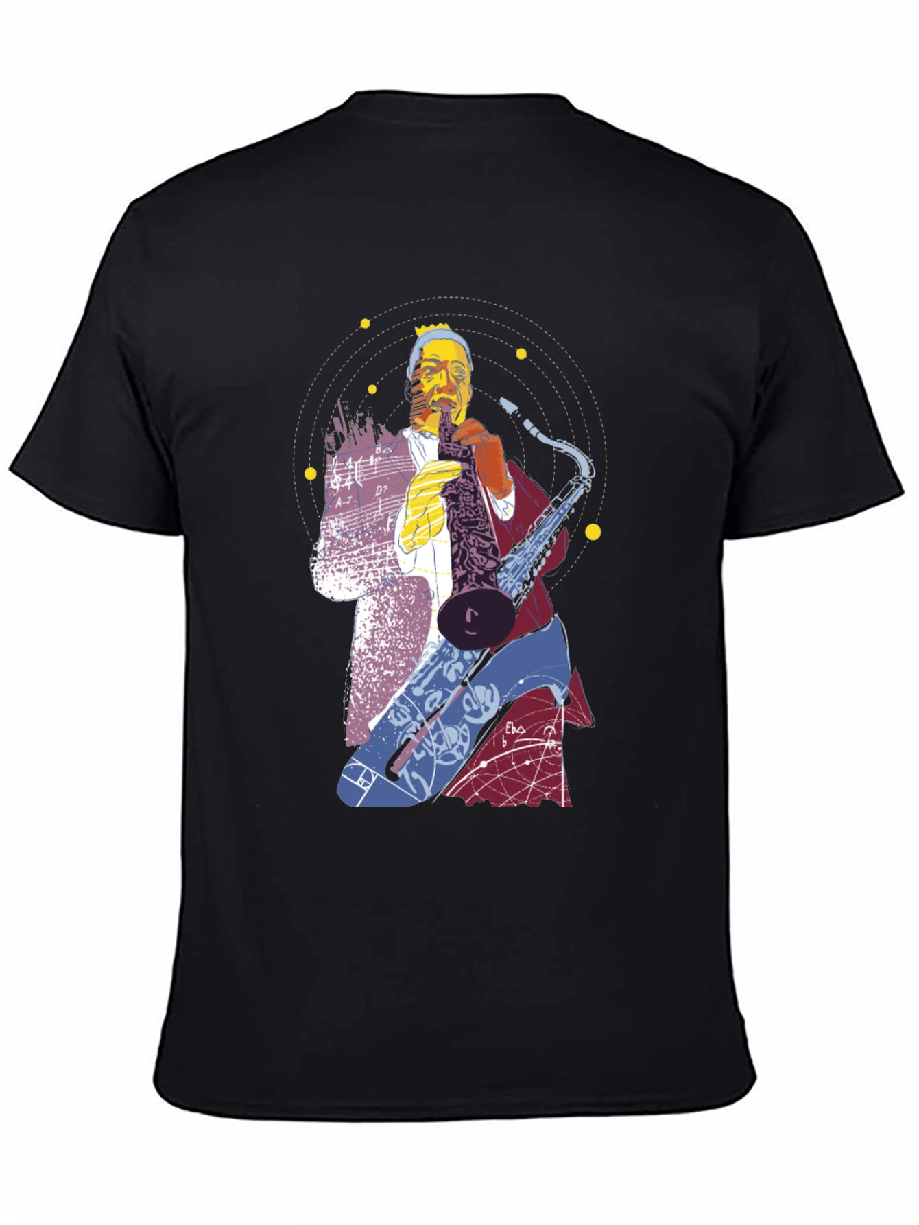 Jazz Saxophone Graphic T-Shirt