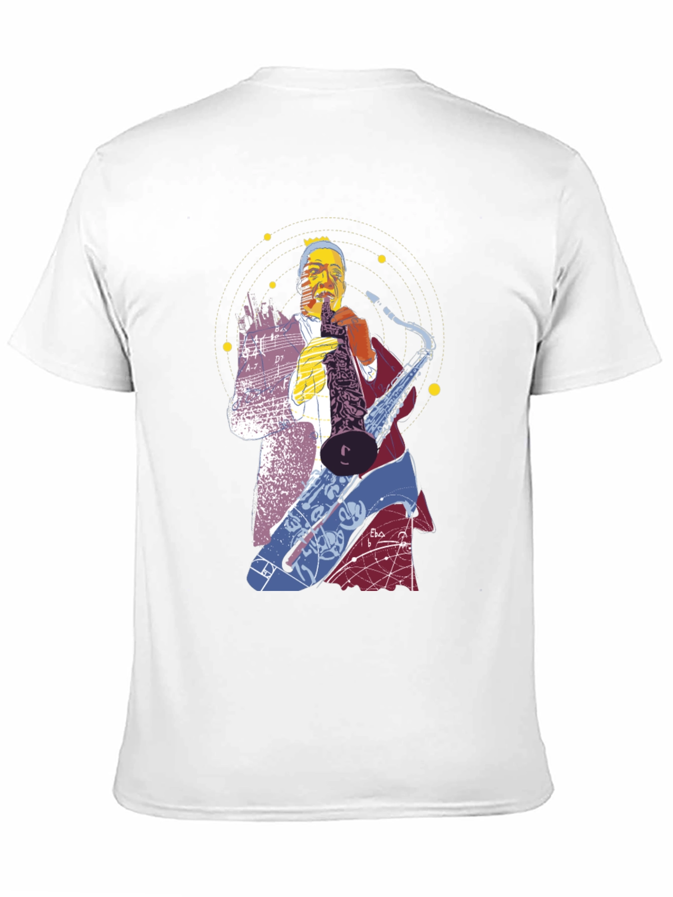 Jazz Saxophone Graphic T-Shirt