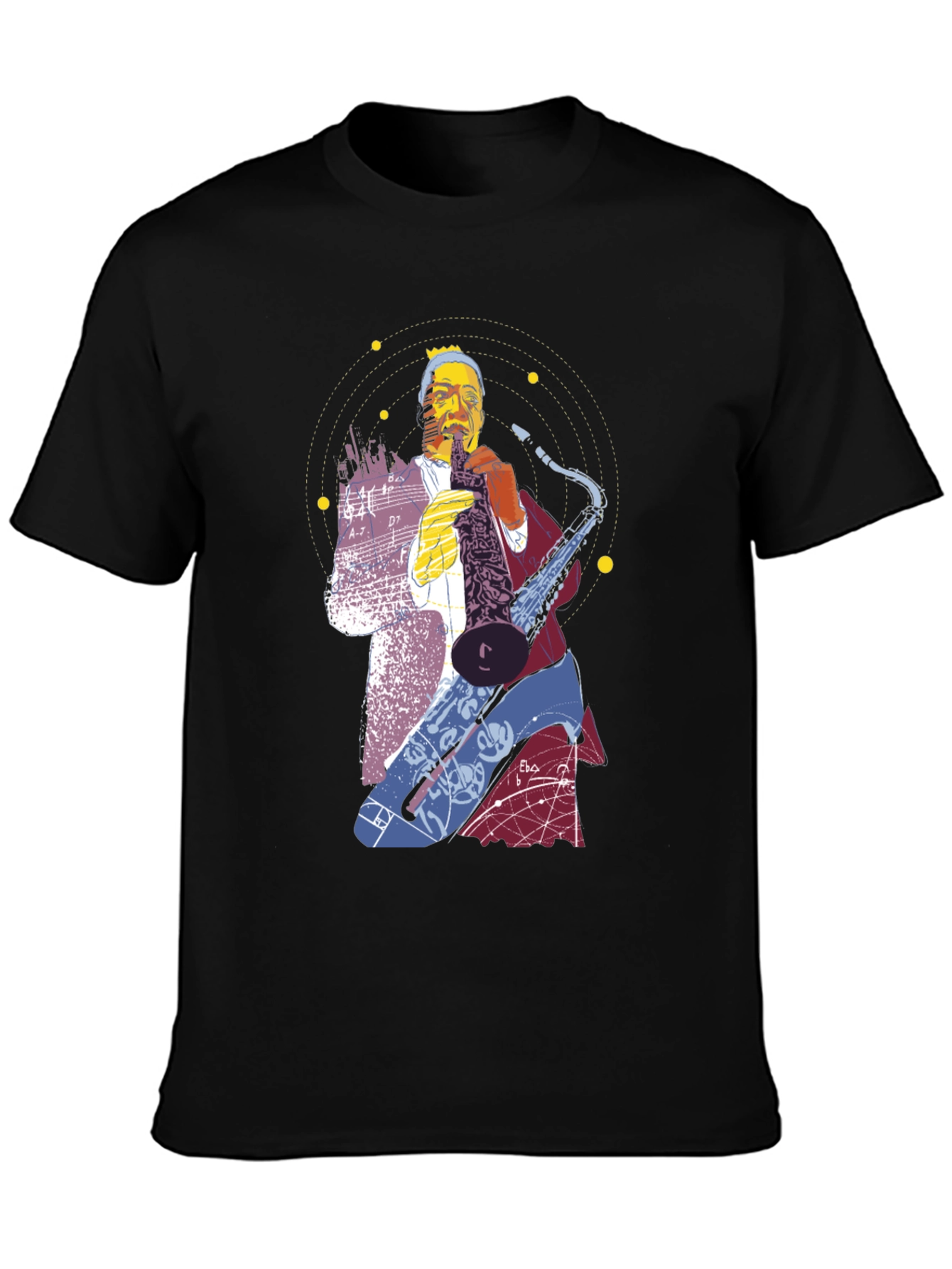 Jazz Saxophone Graphic T-Shirt