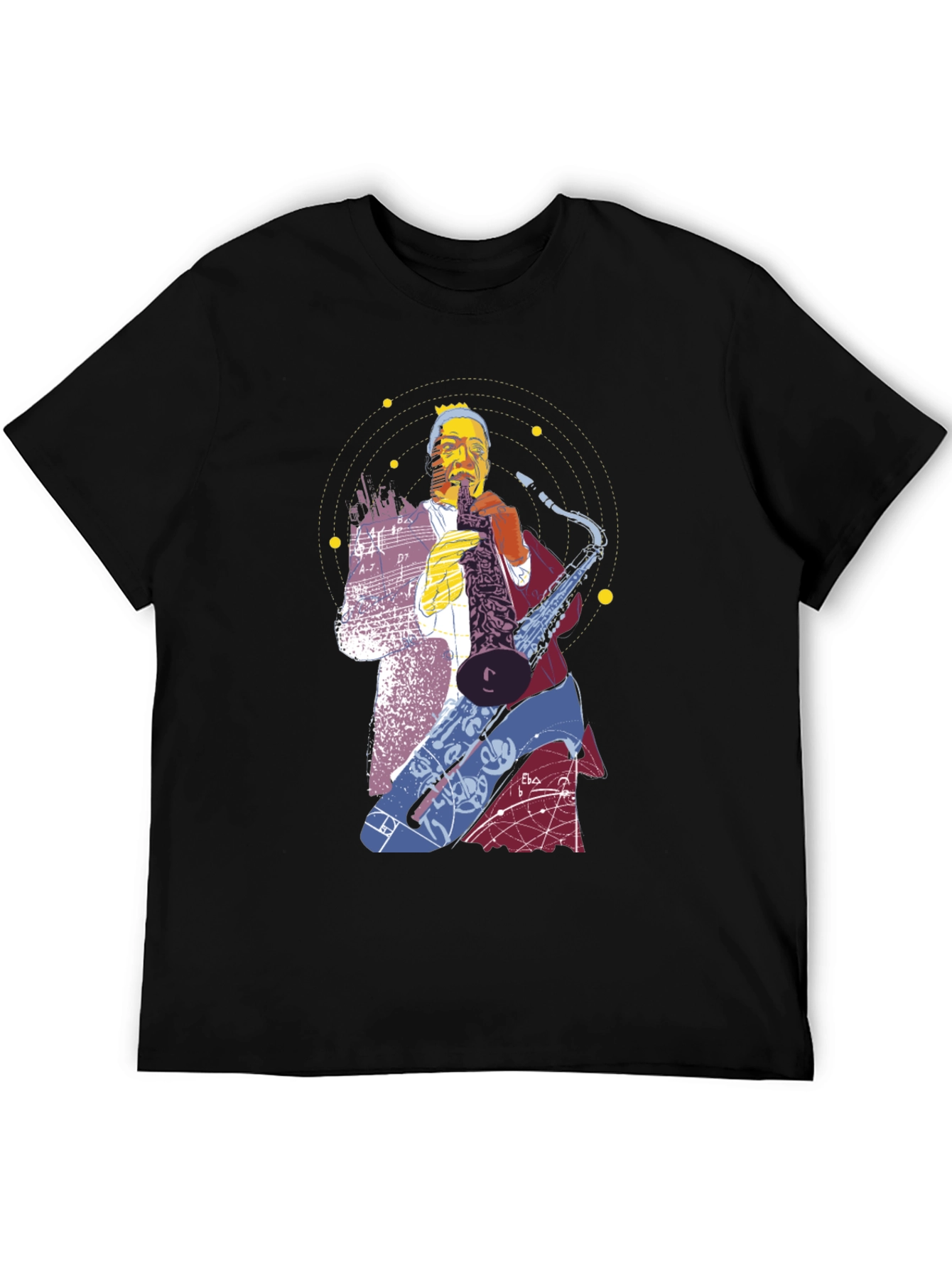 Jazz Saxophone Graphic T-Shirt
