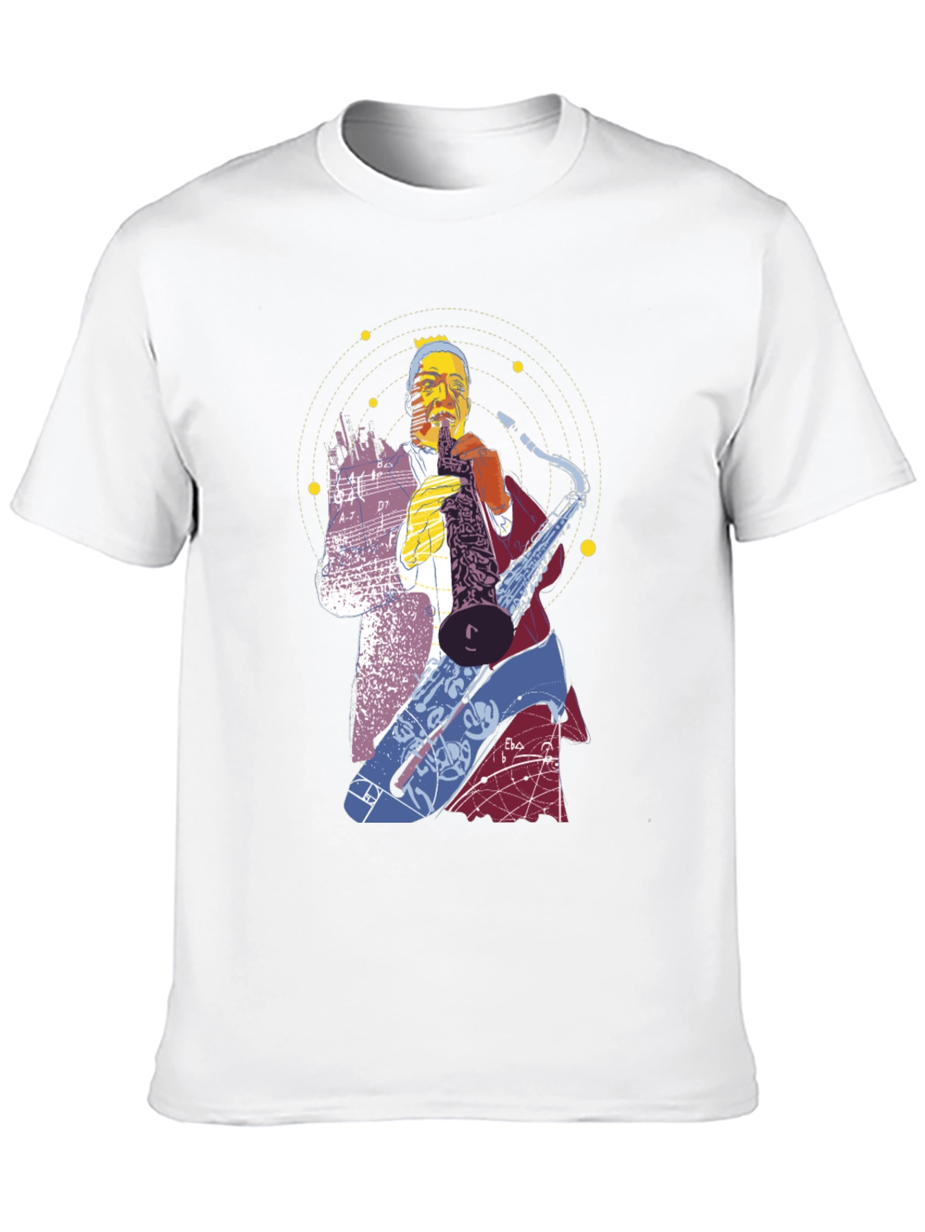 Jazz Saxophone Graphic T-Shirt