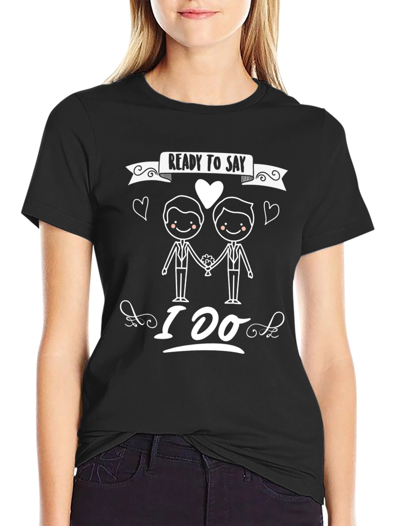 Ready to Say I Do Matching Gay Wedding T-Shirt