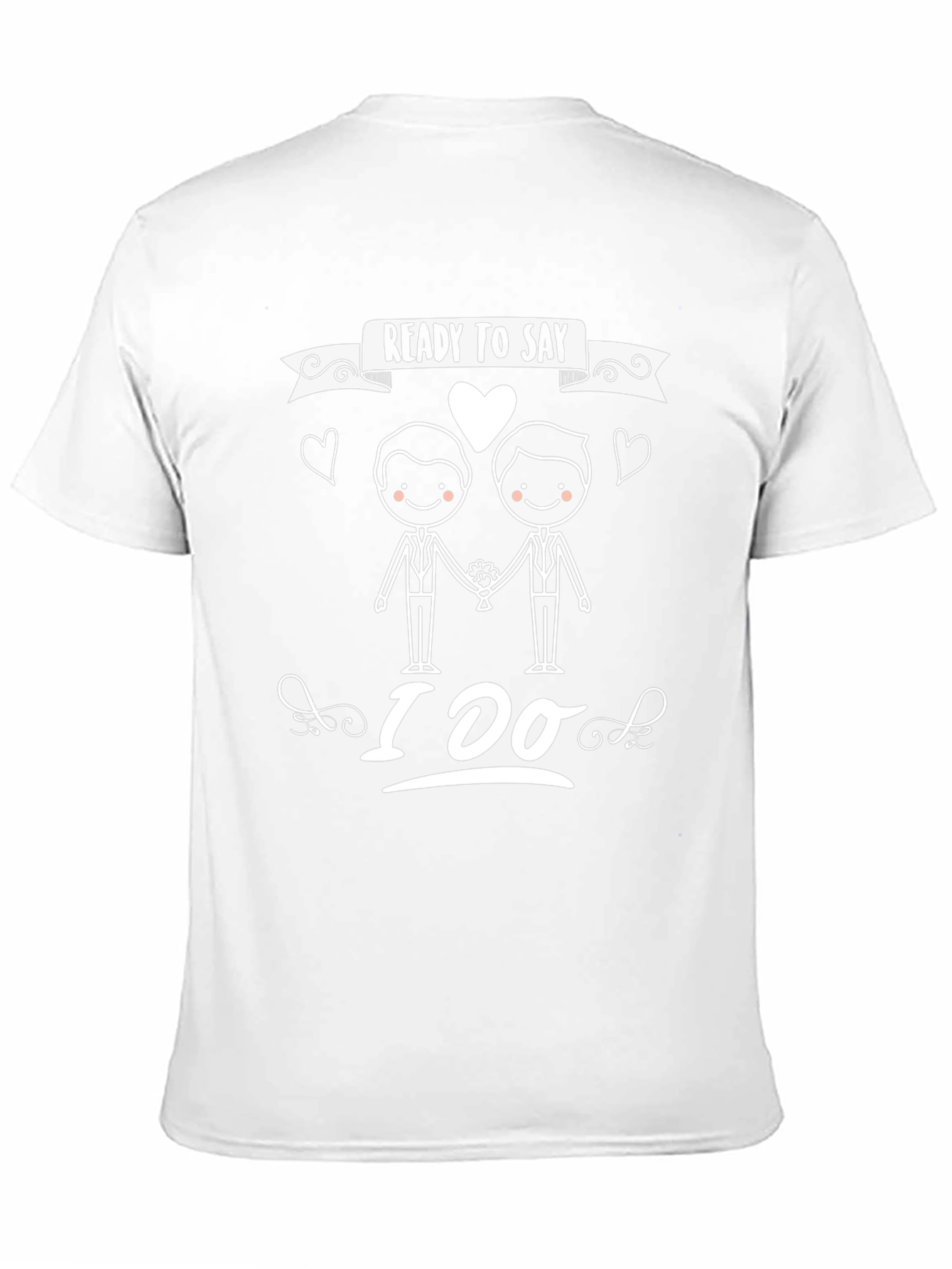 Ready to Say I Do Matching Gay Wedding T-Shirt