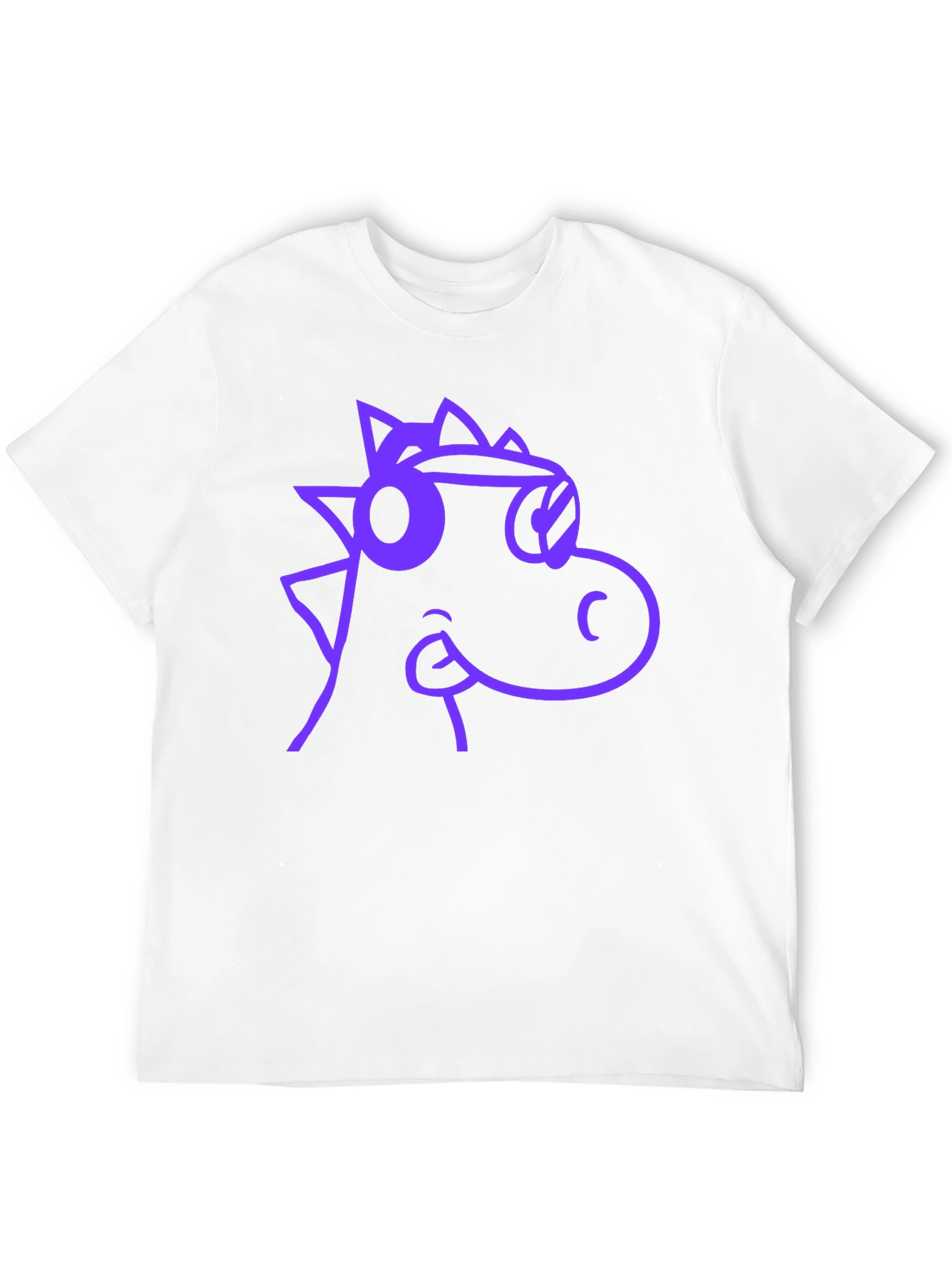 Cool Dino Graphic Tee - Casual Black T-Shirt