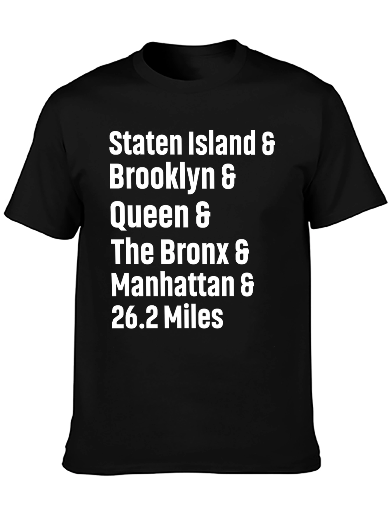 NYC Marathon Boroughs T-Shirt