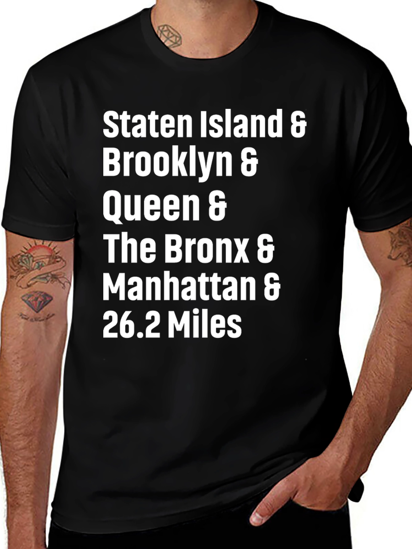 NYC Marathon Boroughs T-Shirt