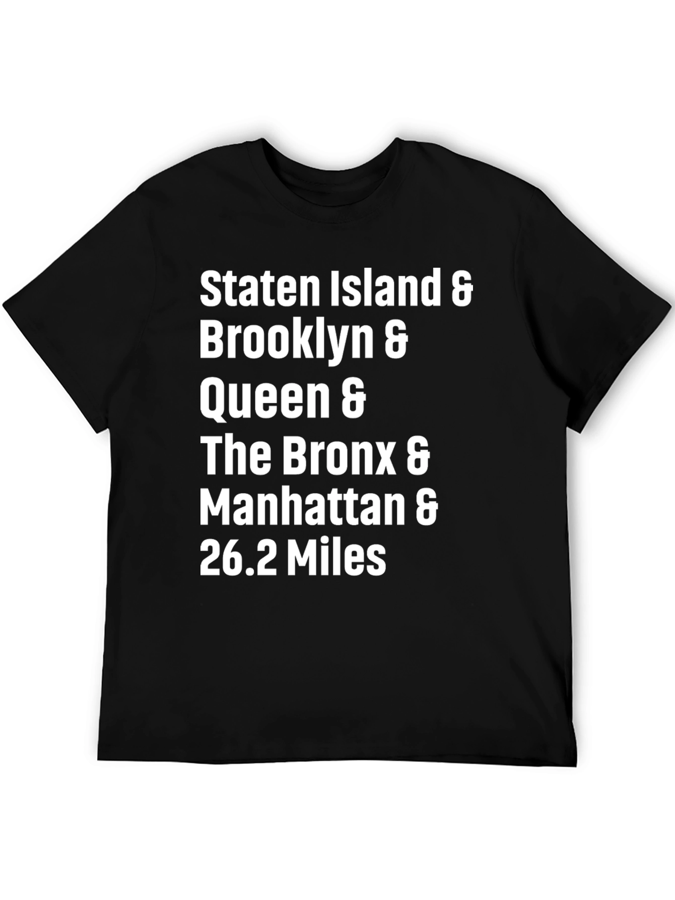 NYC Marathon Boroughs T-Shirt