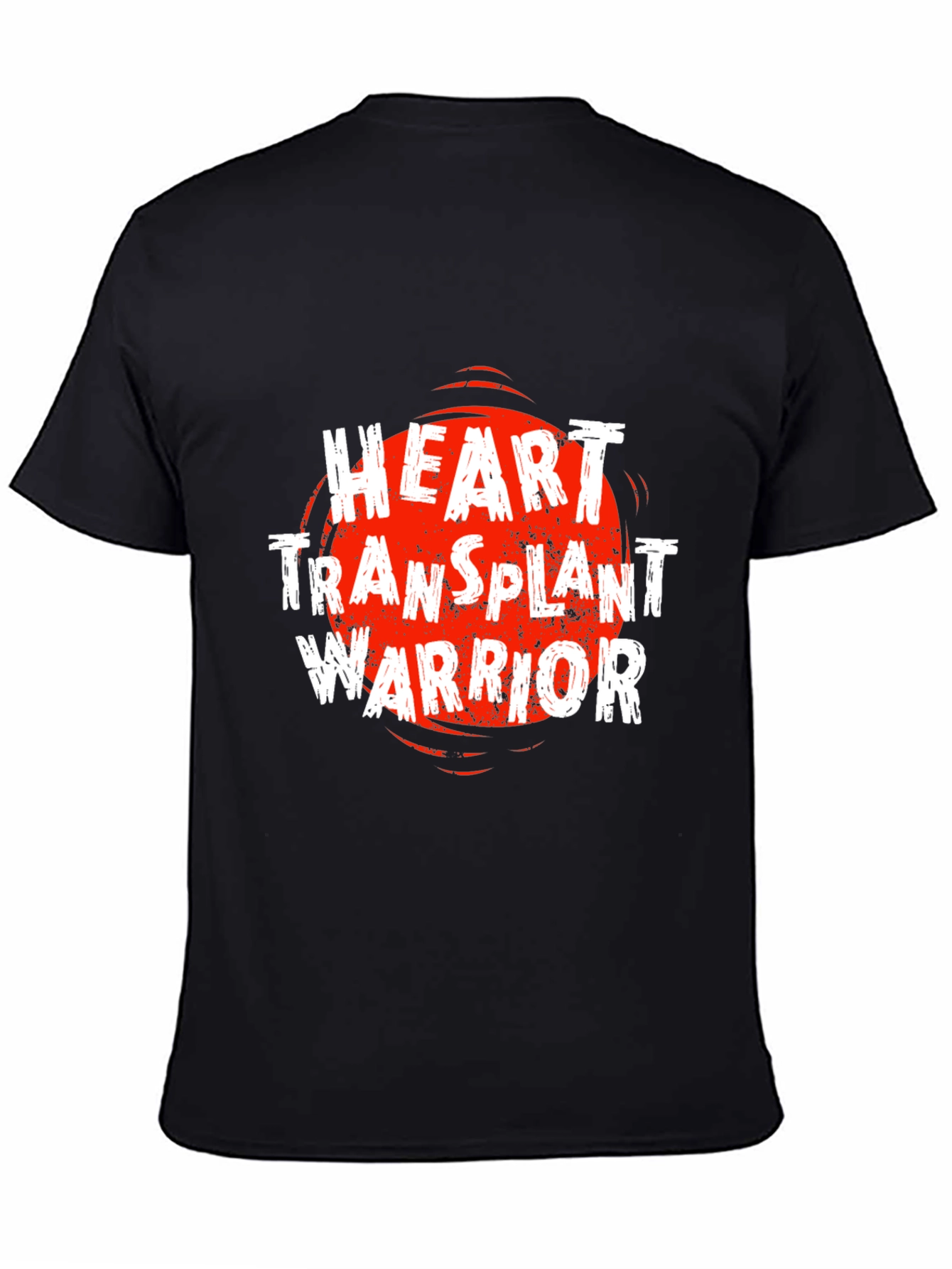 Heart Transplant Warrior Graphic Tee - Black