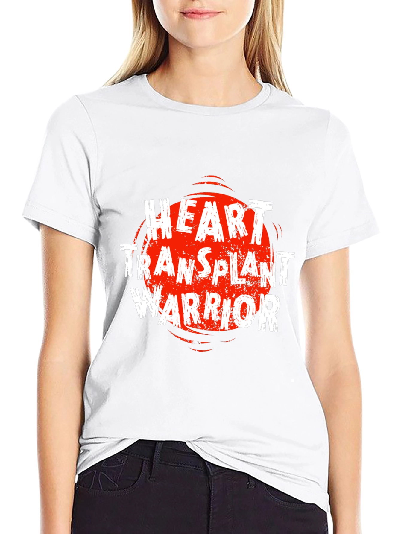 Heart Transplant Warrior Graphic Tee - Black