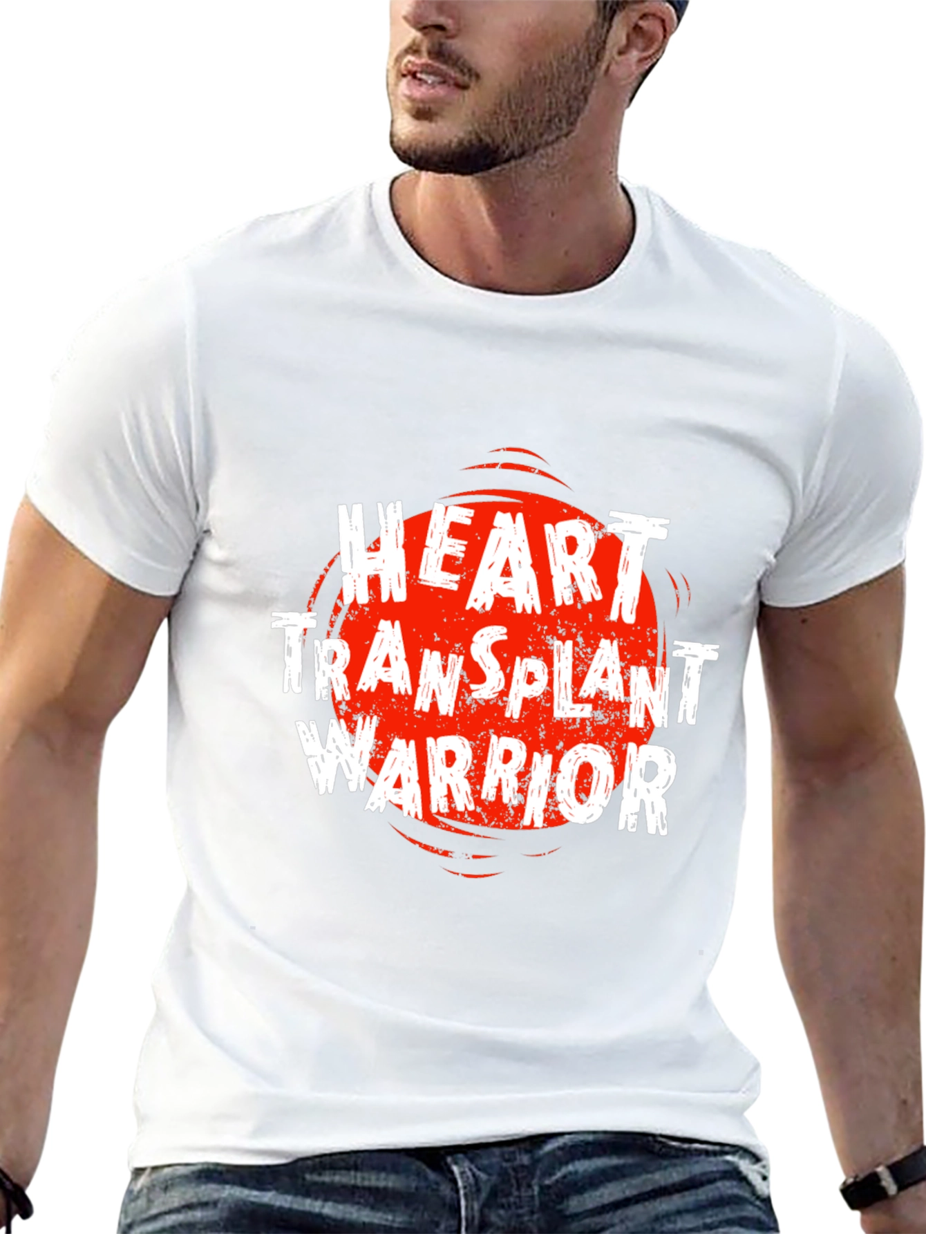Heart Transplant Warrior Graphic Tee - Black