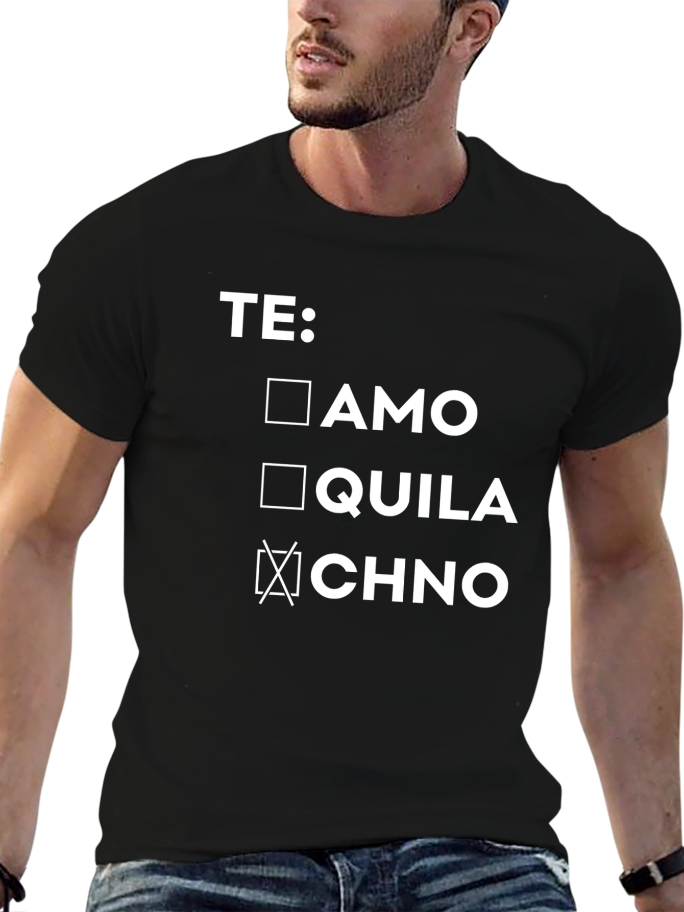 Te: Techno Choice Black T-Shirt