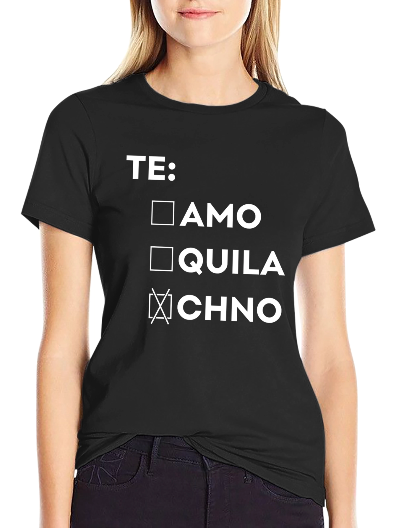Te: Techno Choice Black T-Shirt