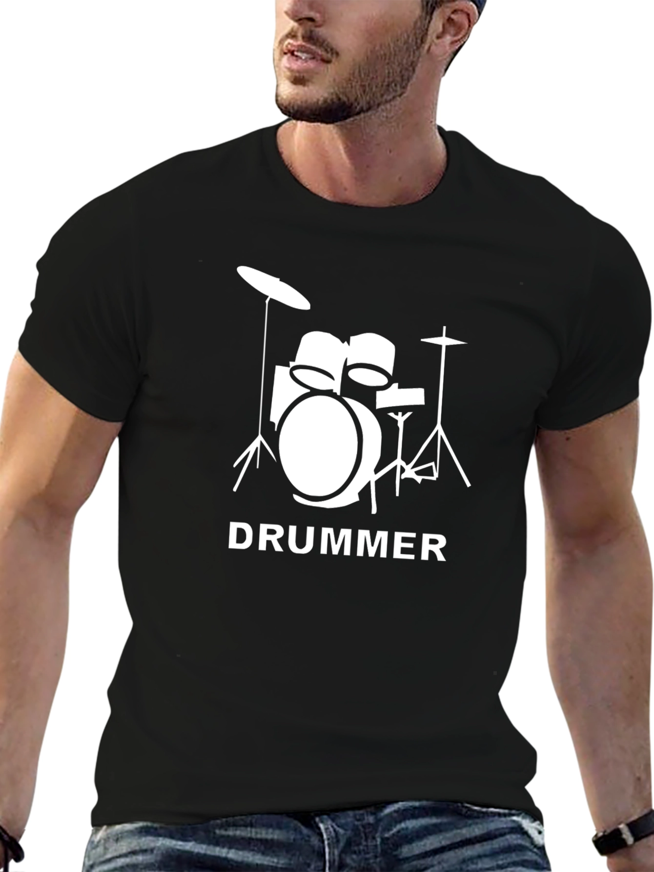 Drummer T-Shirt - Music Lover Tee