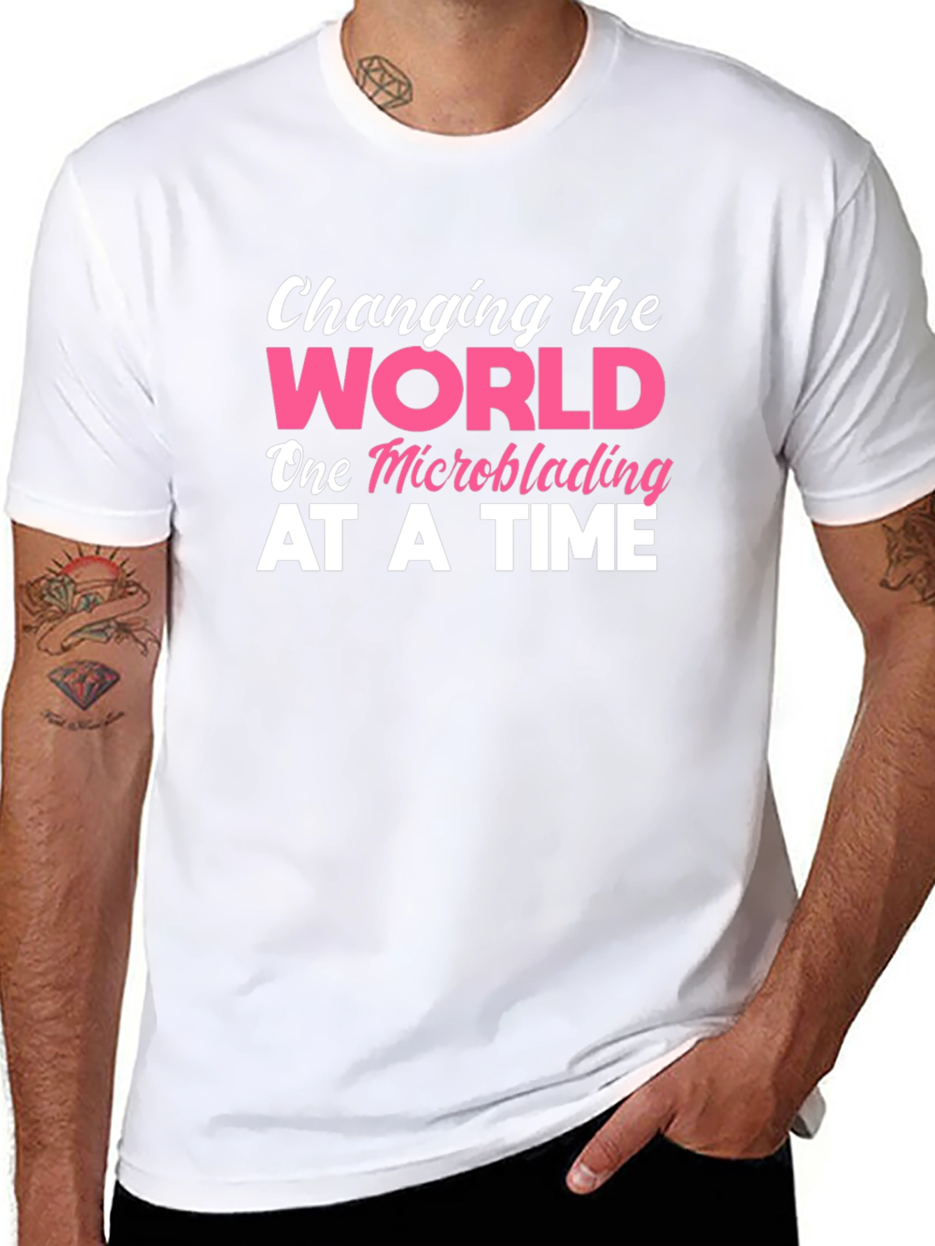 Changing The World Microblading T-Shirt