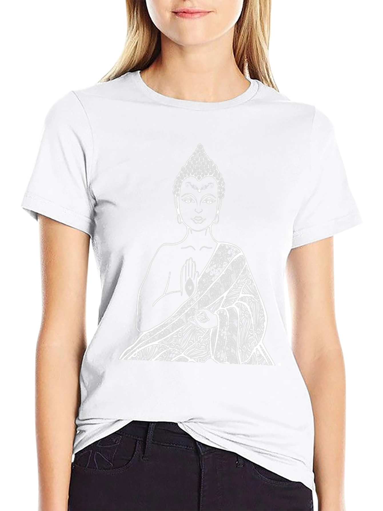 Buddha Graphic T-Shirt - Spiritual Zen Design