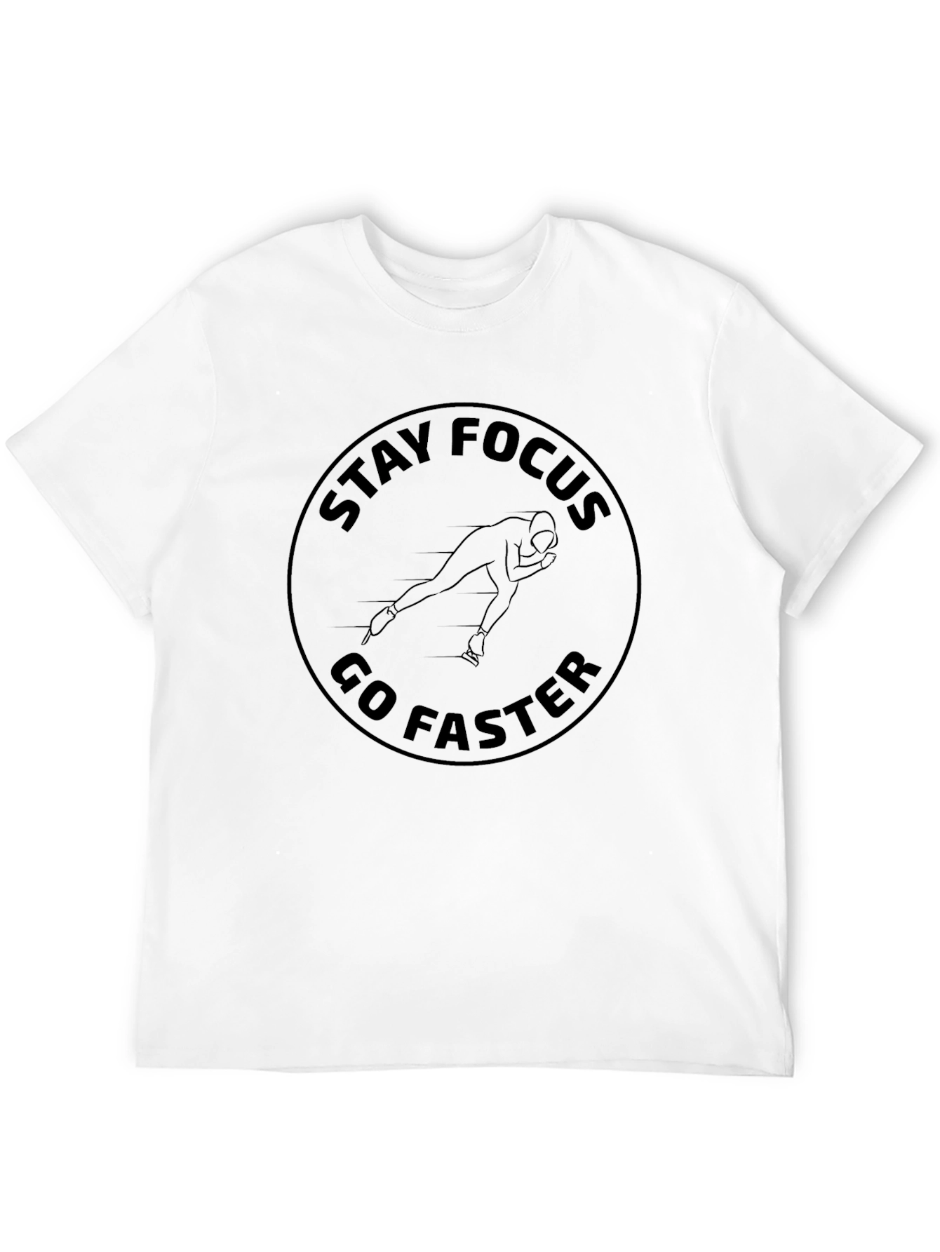 Stay Focus Go Faster Black T-Shirt