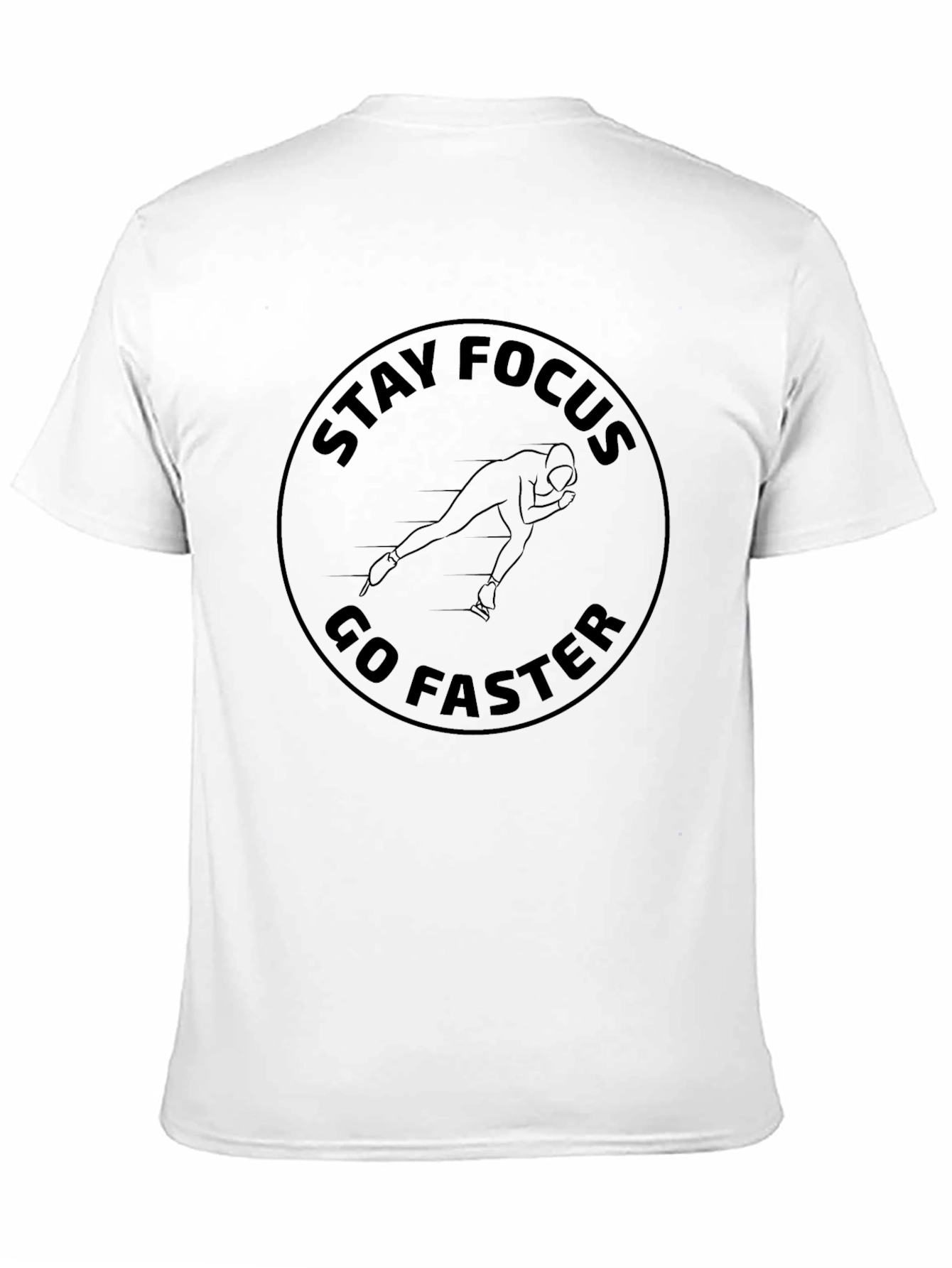 Stay Focus Go Faster Black T-Shirt