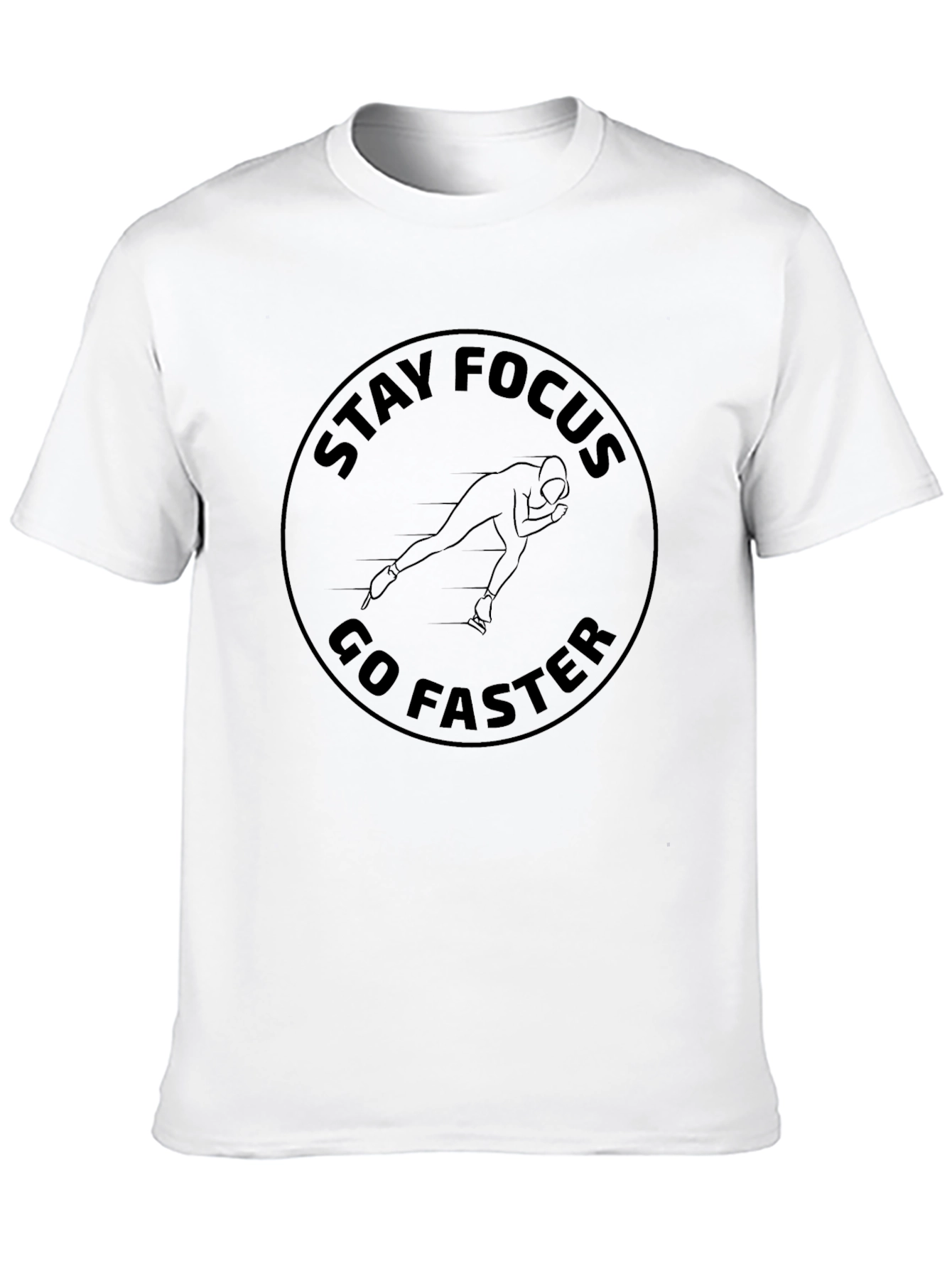 Stay Focus Go Faster Black T-Shirt