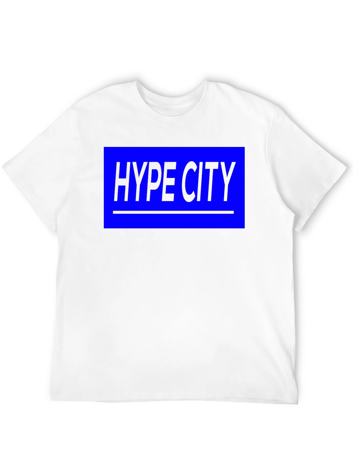 Hype City Black Graphic Tee - Bold Streetwear Style
