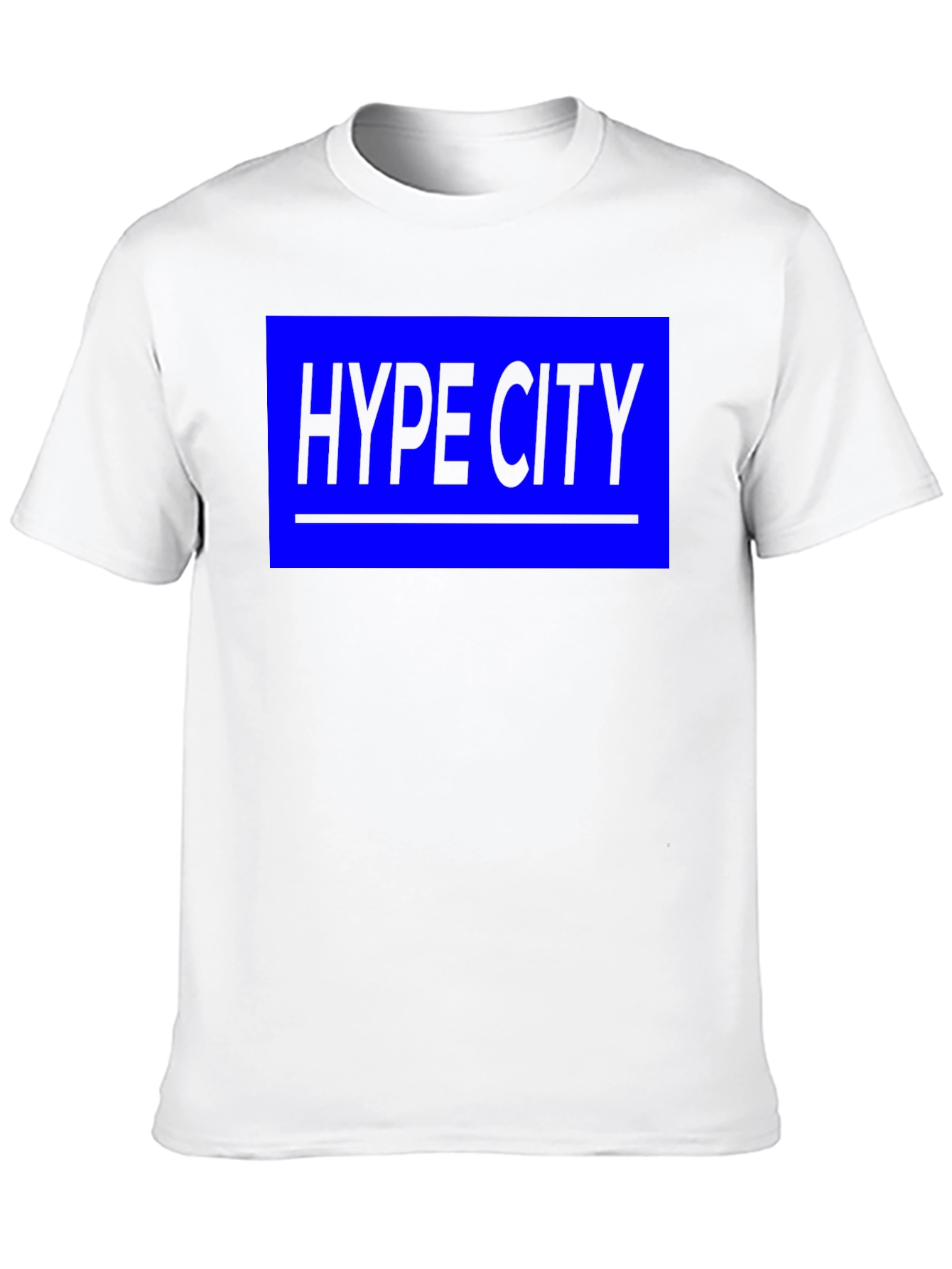Hype City Black Graphic Tee - Bold Streetwear Style