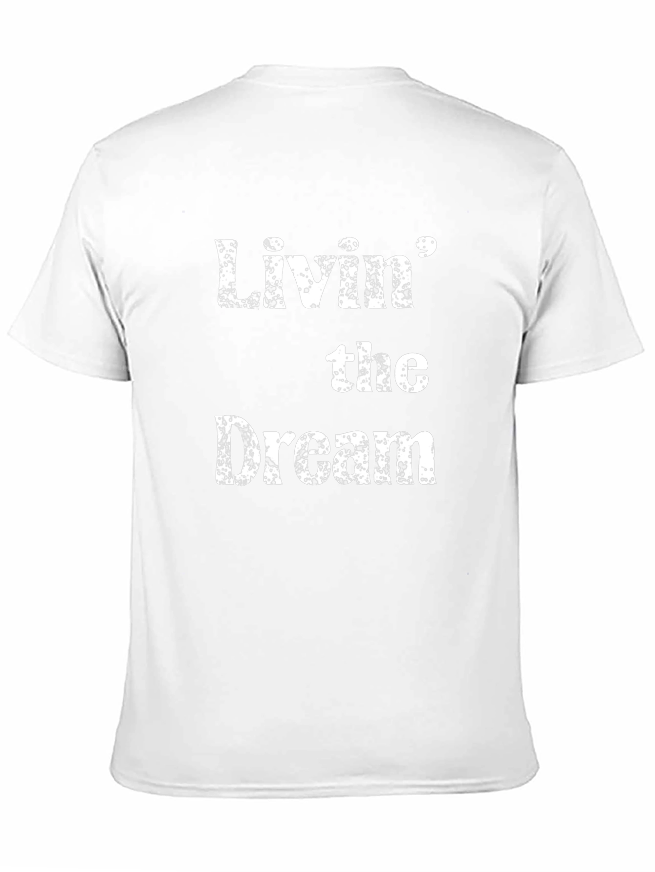 Livin the Dream Black Cotton T-Shirt