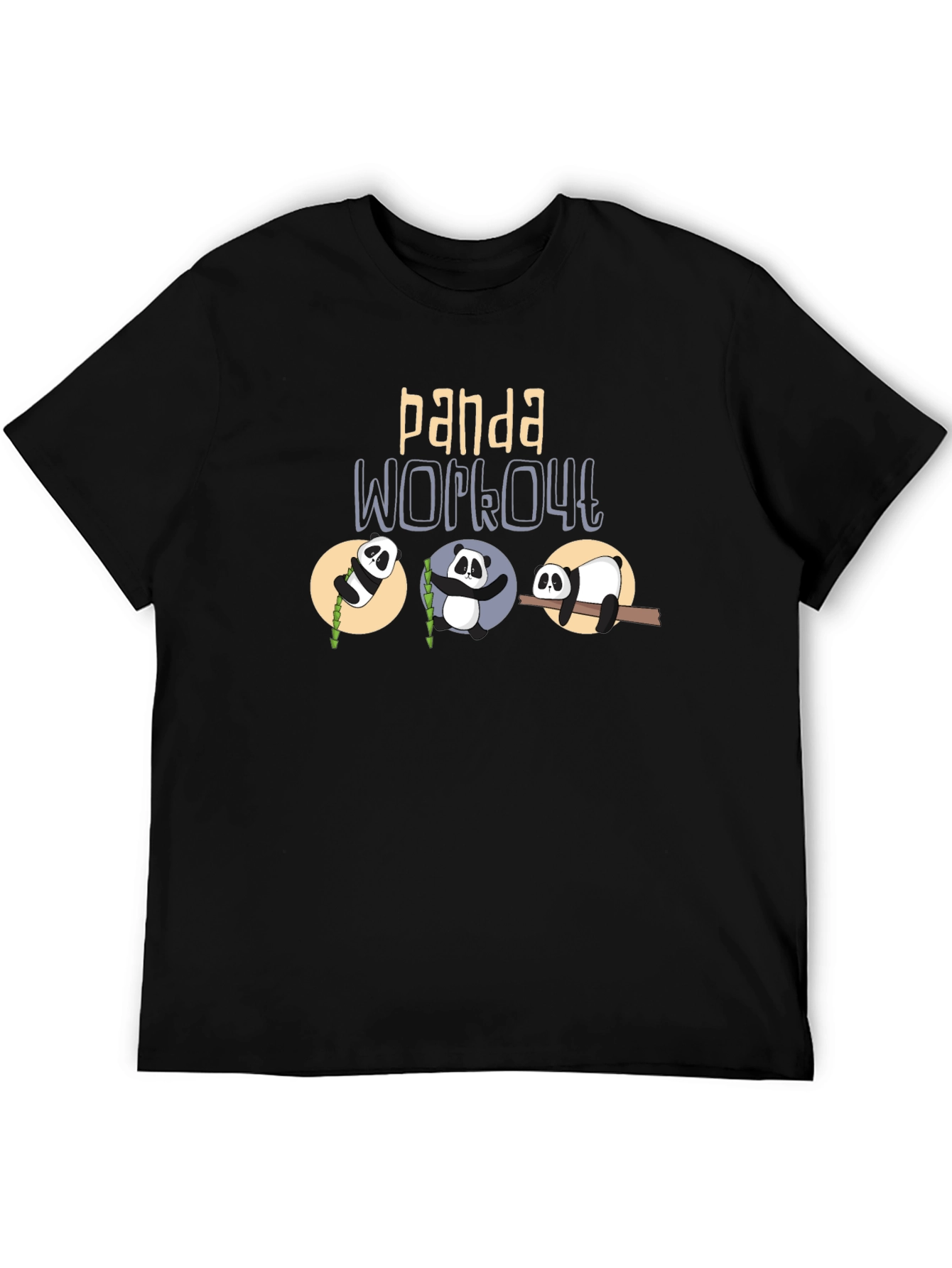 Panda Workout Graphic Tee